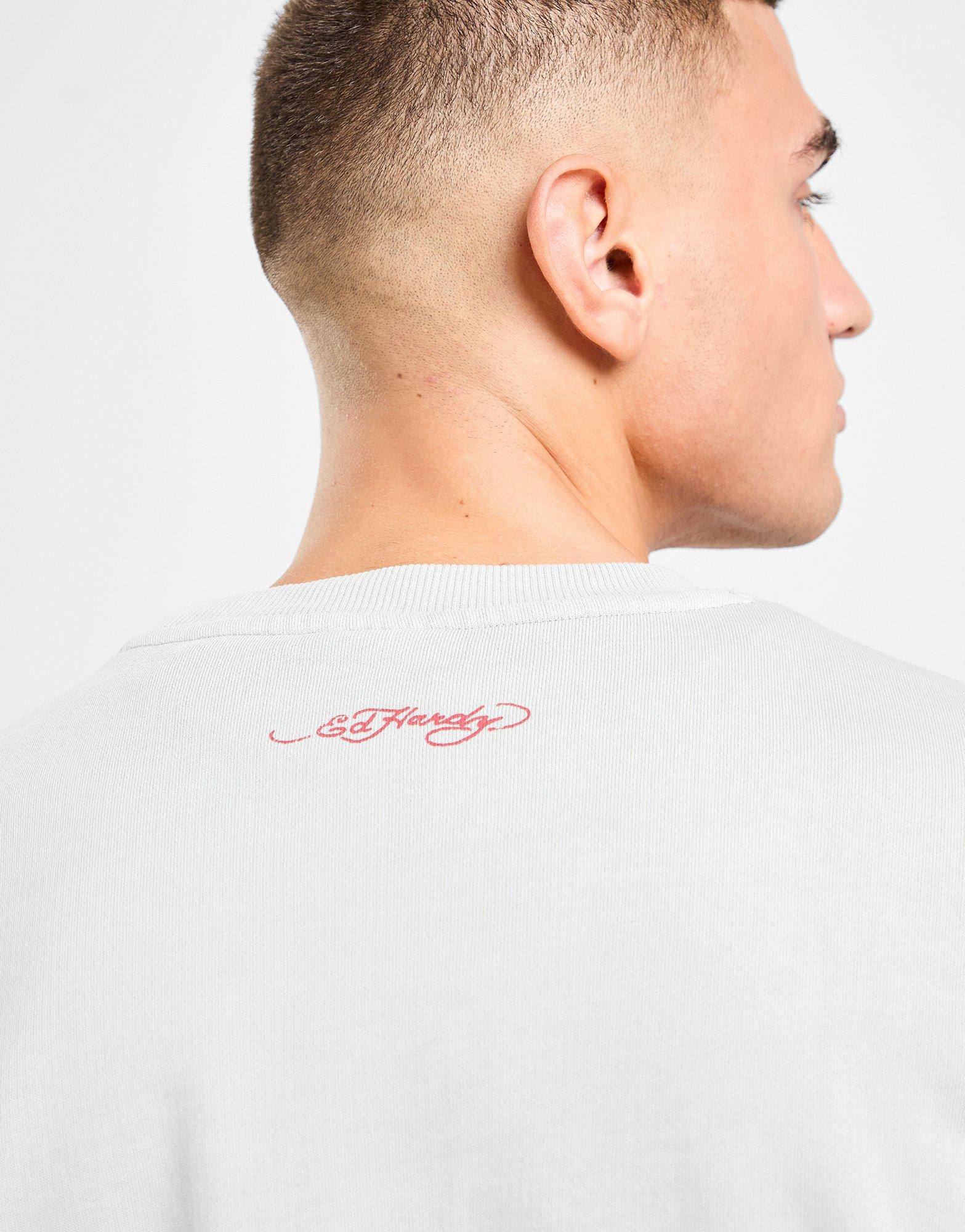 Ed Hardy Sweatshirt Tiiger Crew