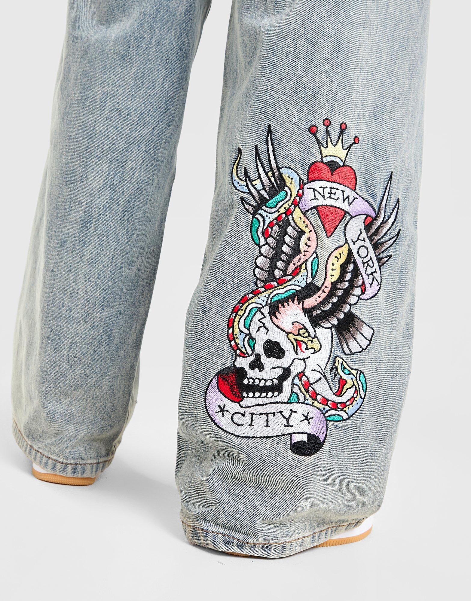 Ed Hardy NYC Skull XXtra Jeans