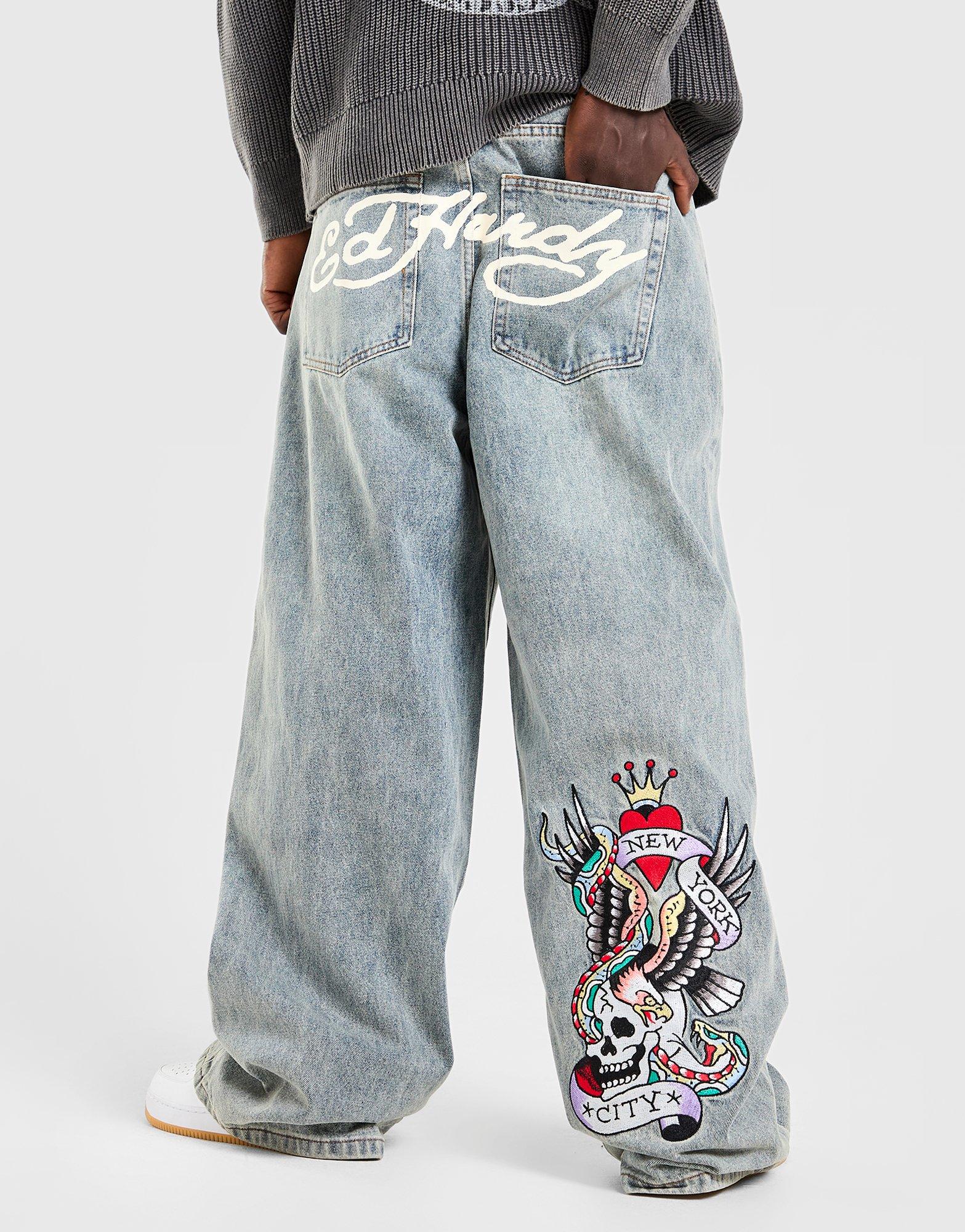 Ed Hardy Nyc Skull Xxtra Jeans