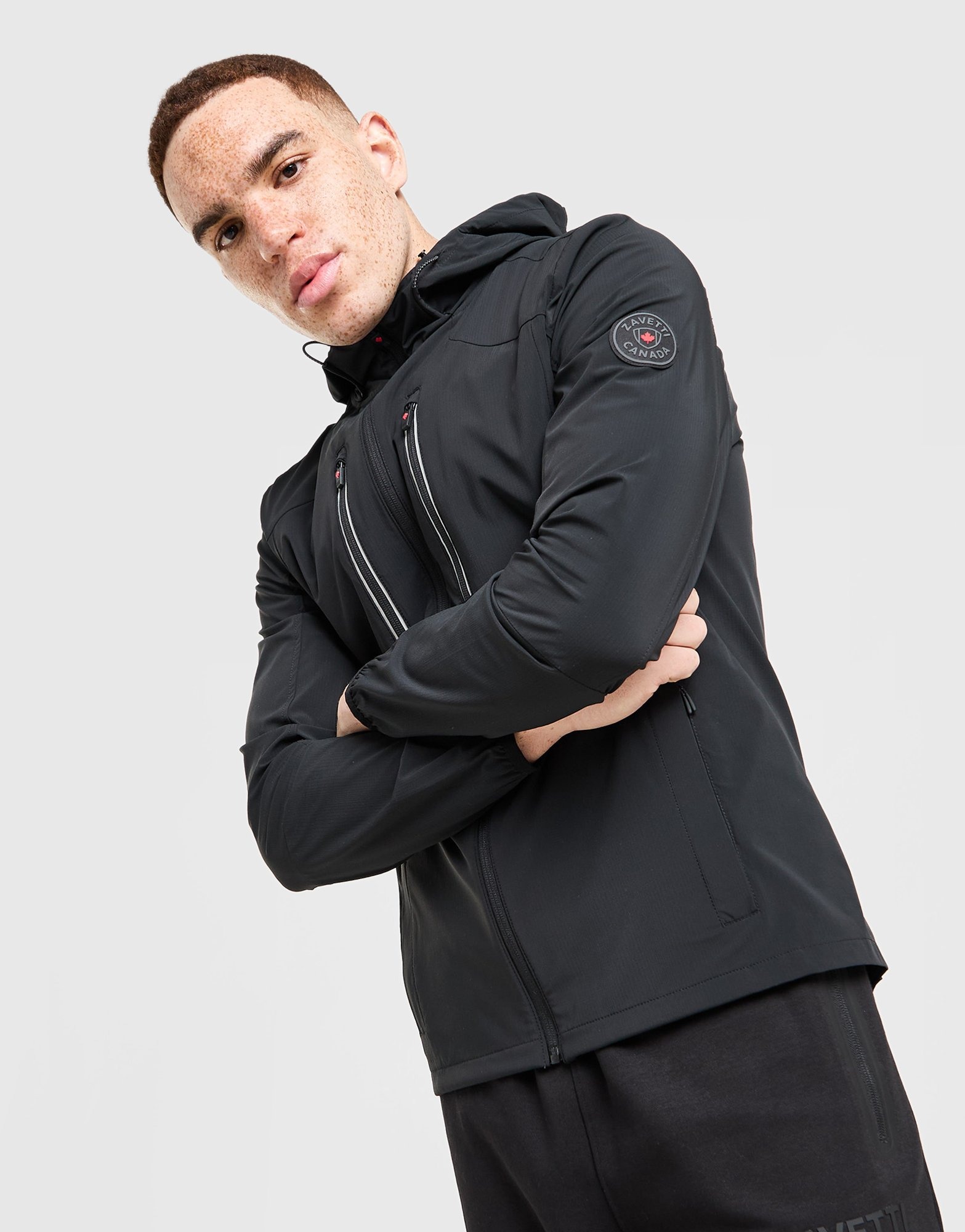 Black Zavetti Canada Atlin Light Jacket | JD Sports UK