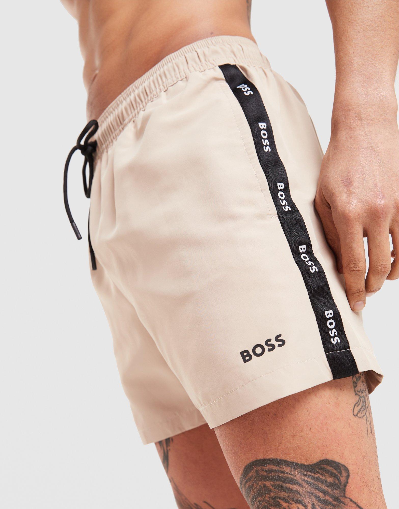 BOSS Repeat Tape Swim Shorts