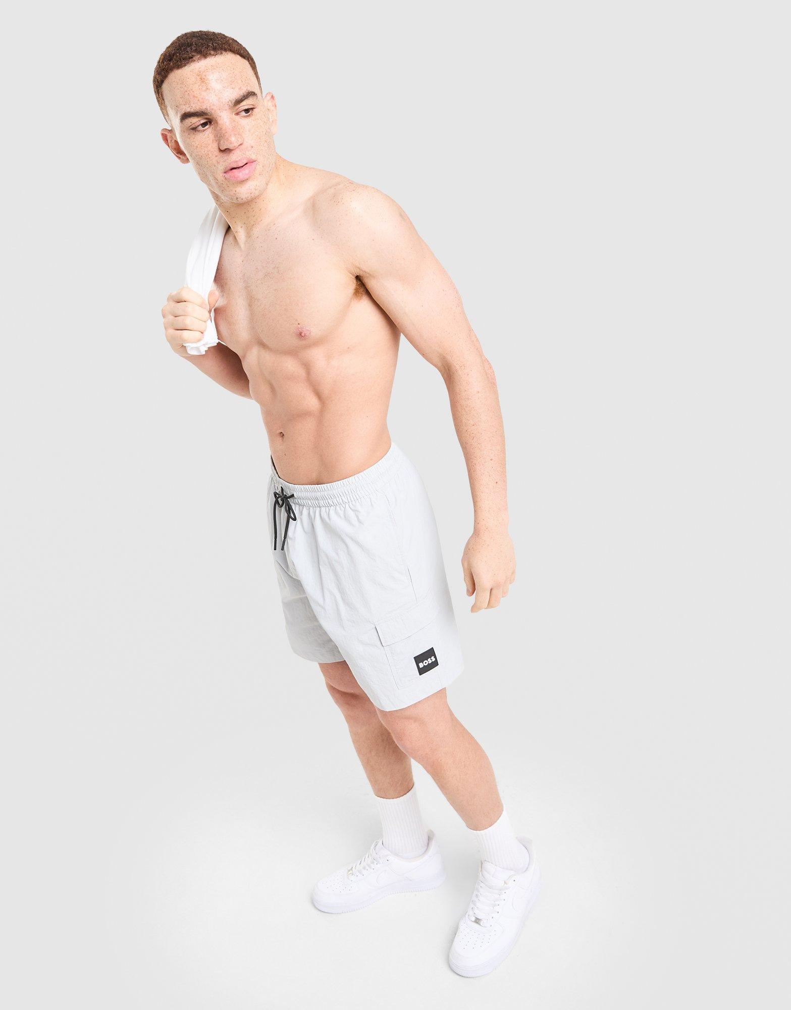 BOSS Pantaloncino Mare Cargo Badge