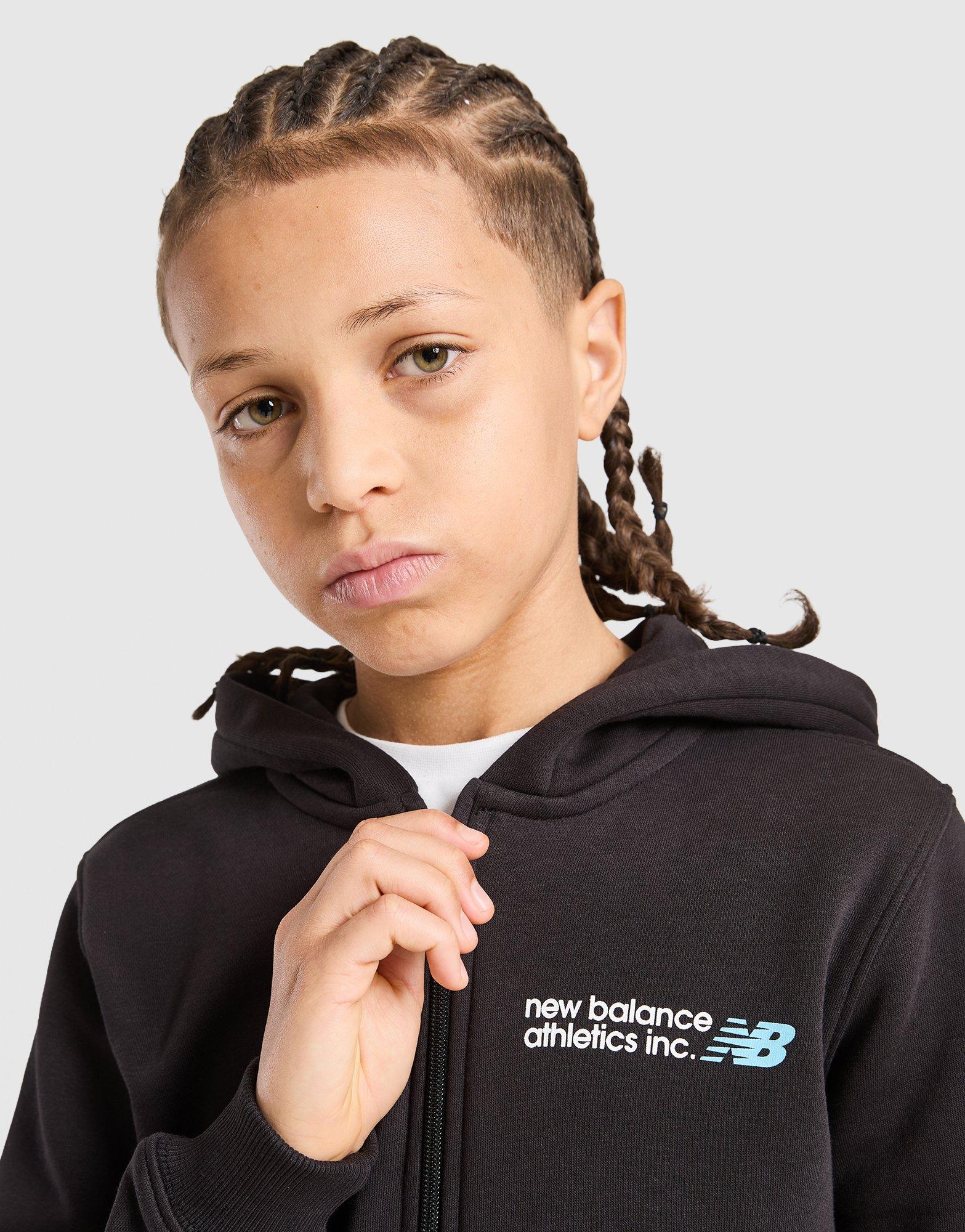 New Balance Core Full Zip Hoodie Junior