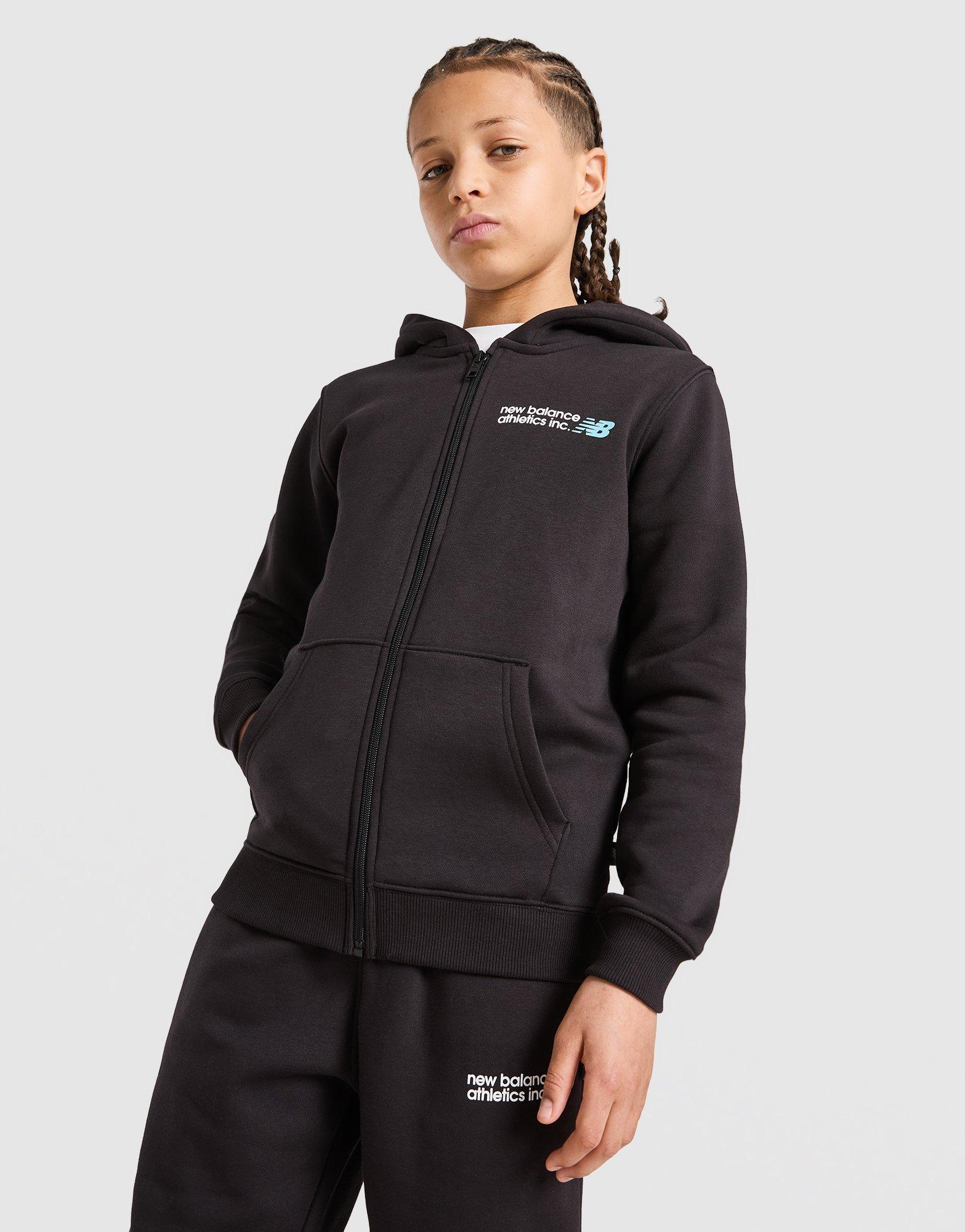 New Balance Core Full Zip Hoodie Junior