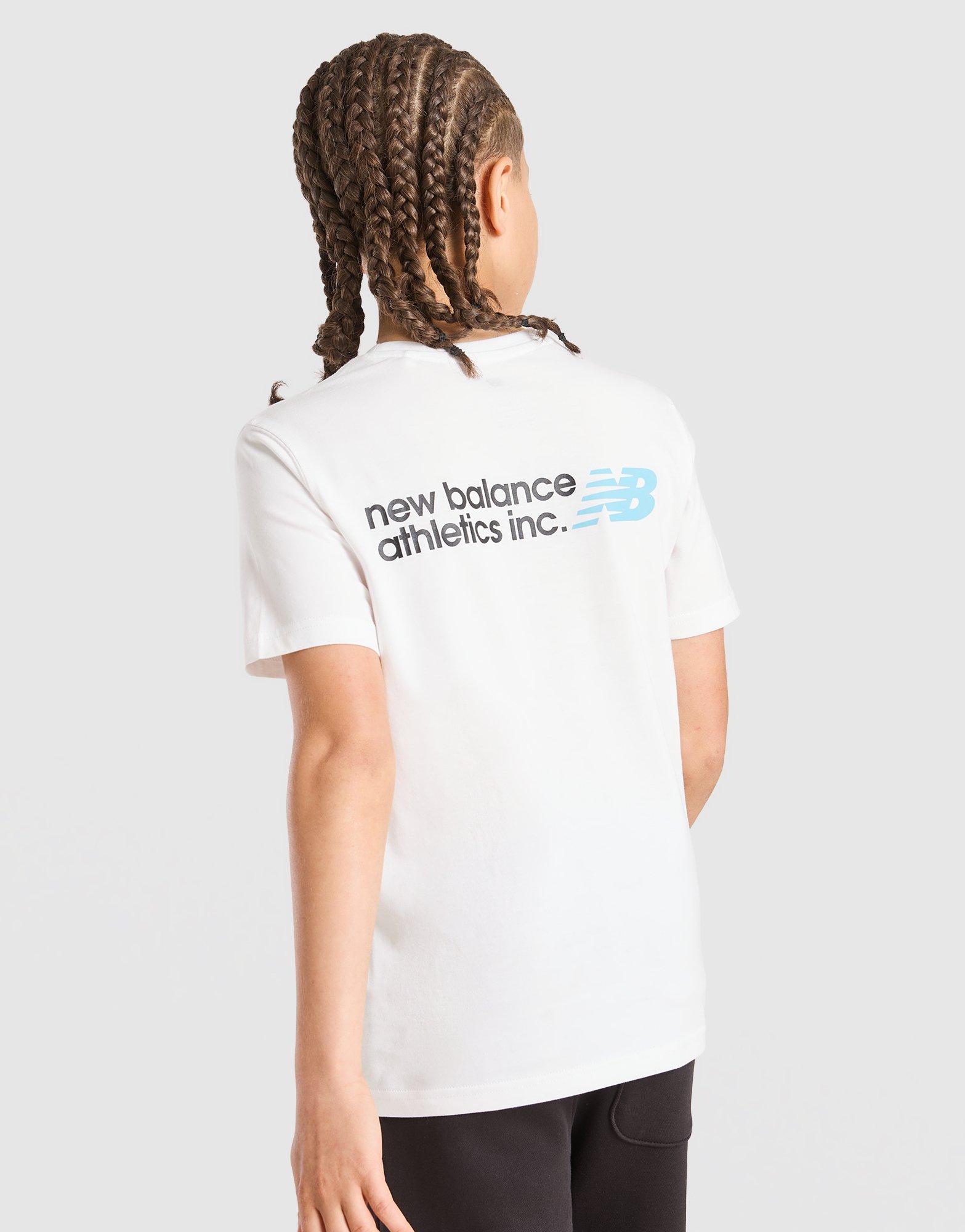 New Balance Linear Back Hit T-Shirt Junior