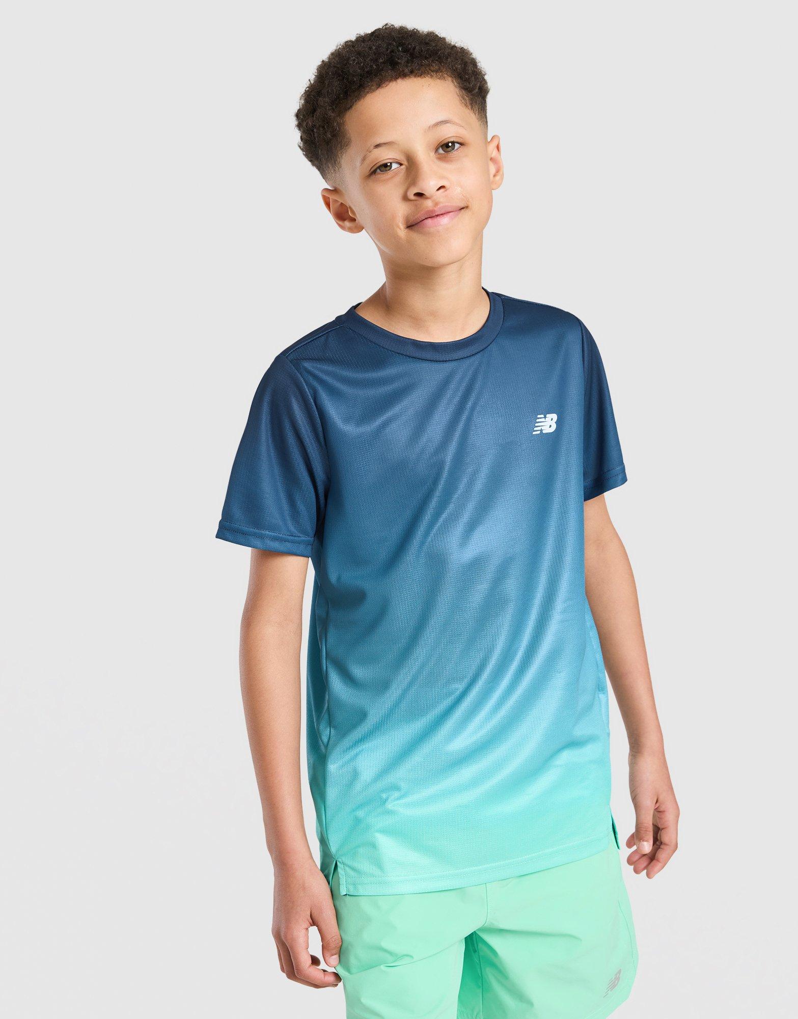 New Balance Fade Poly T-Shirt Junior