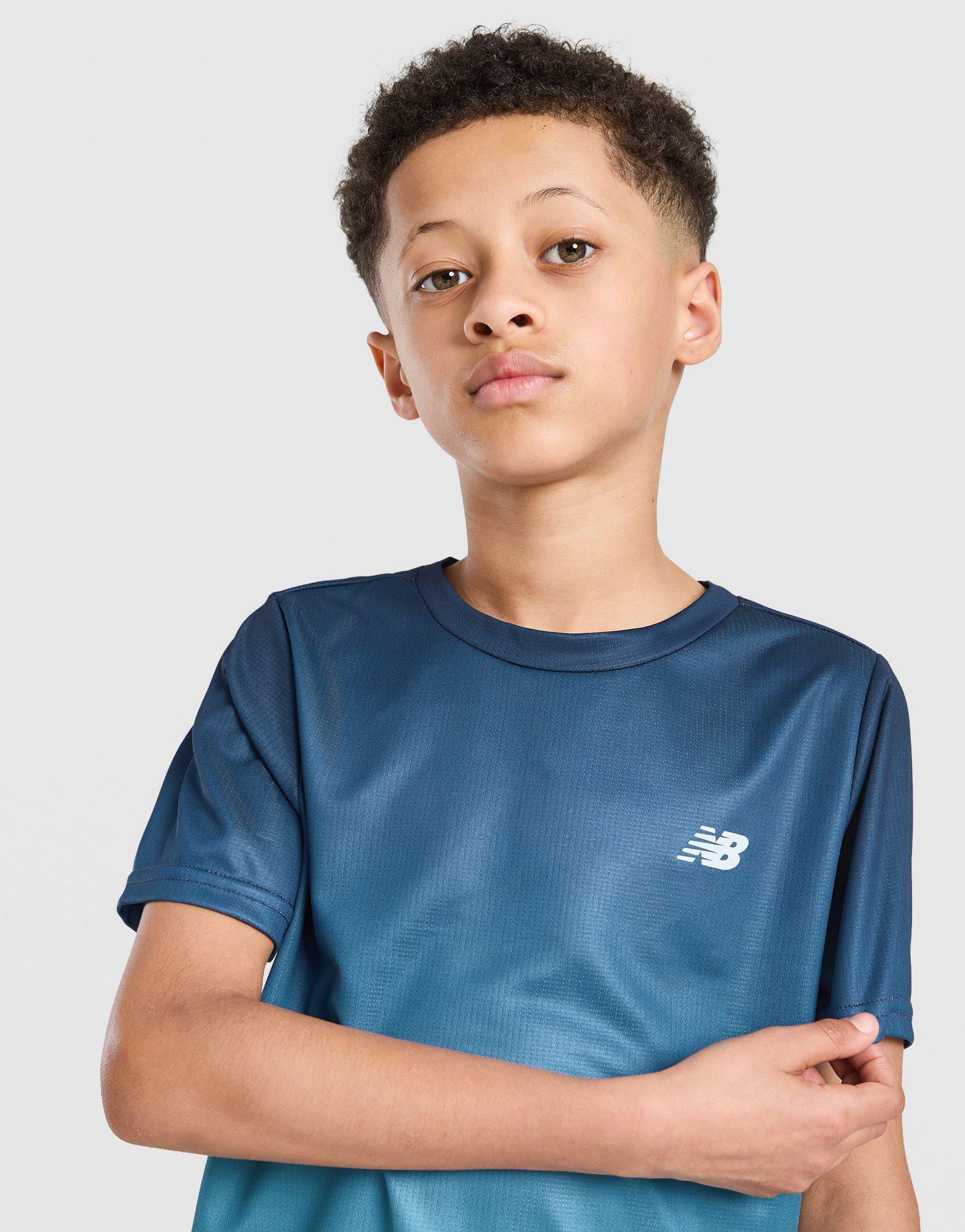 New Balance Fade Poly T-Shirt Junior