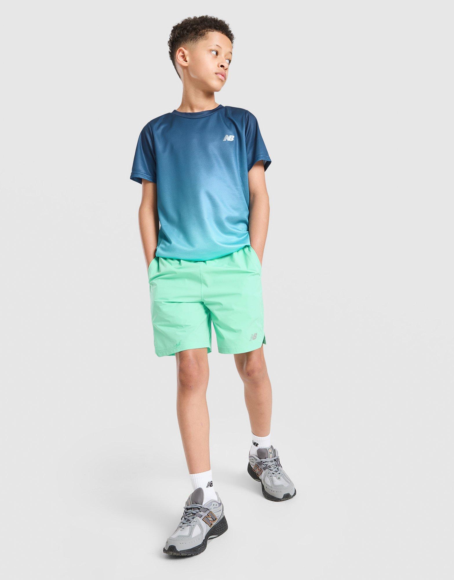 New Balance Fade Poly T-Shirt Junior