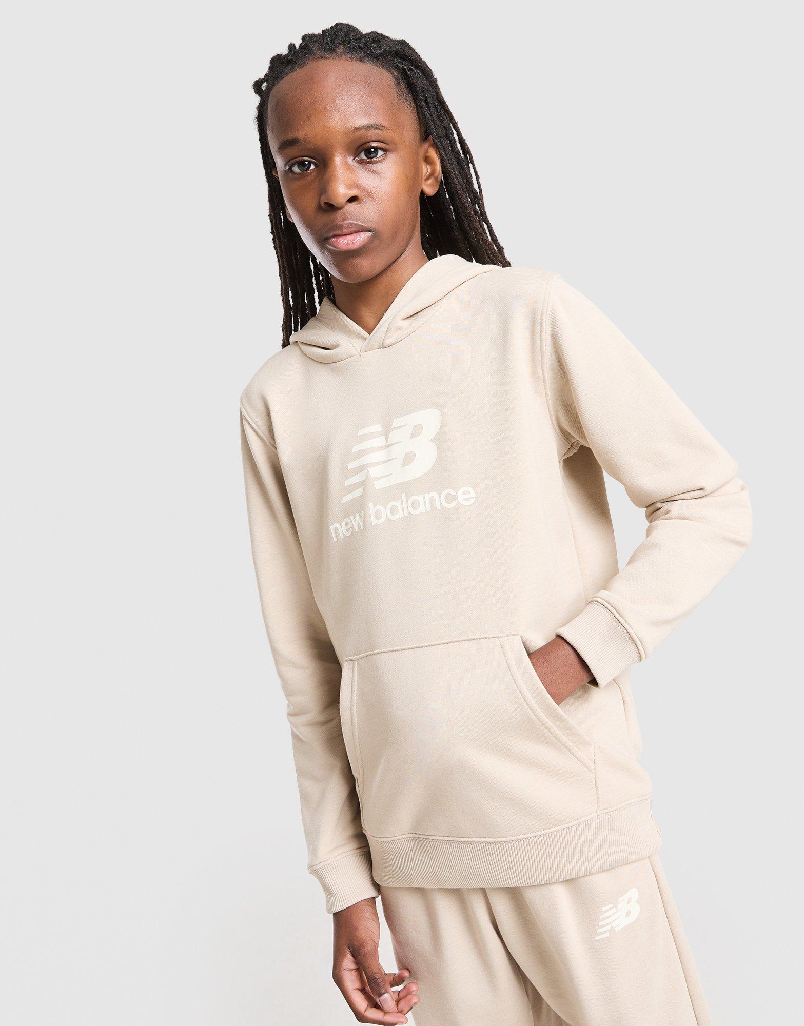 New Balance Large Logo Overhead Hooded Tracksuit Junior