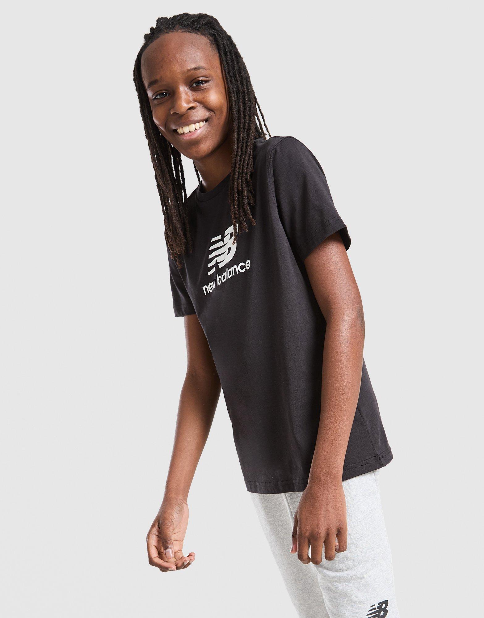 New Balance Large Logo T-Shirt/Shorts Set Junior