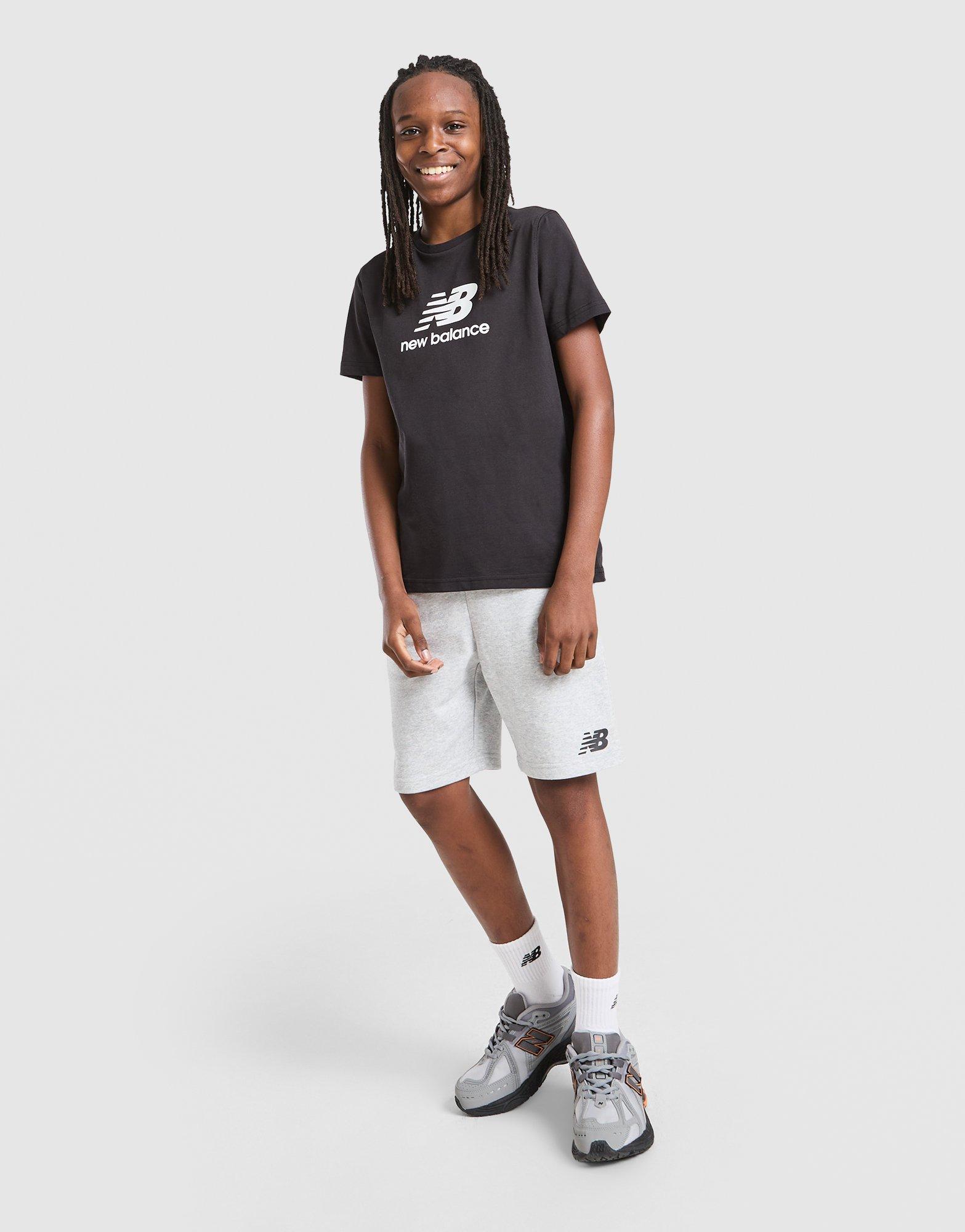 New Balance Large Logo T-Shirt/Shorts Set Junior