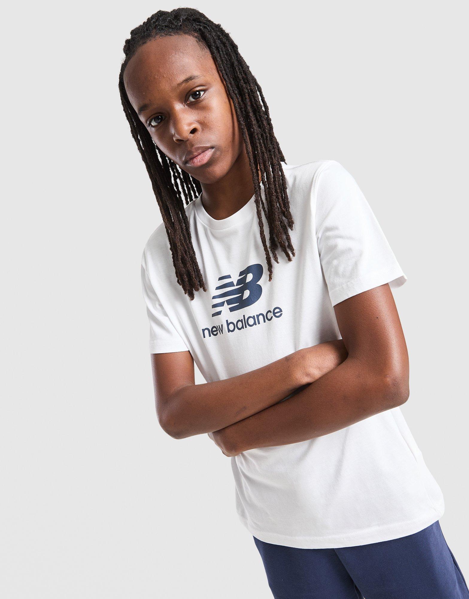 New Balance Large Logo T-Shirt/Shorts Set Junior