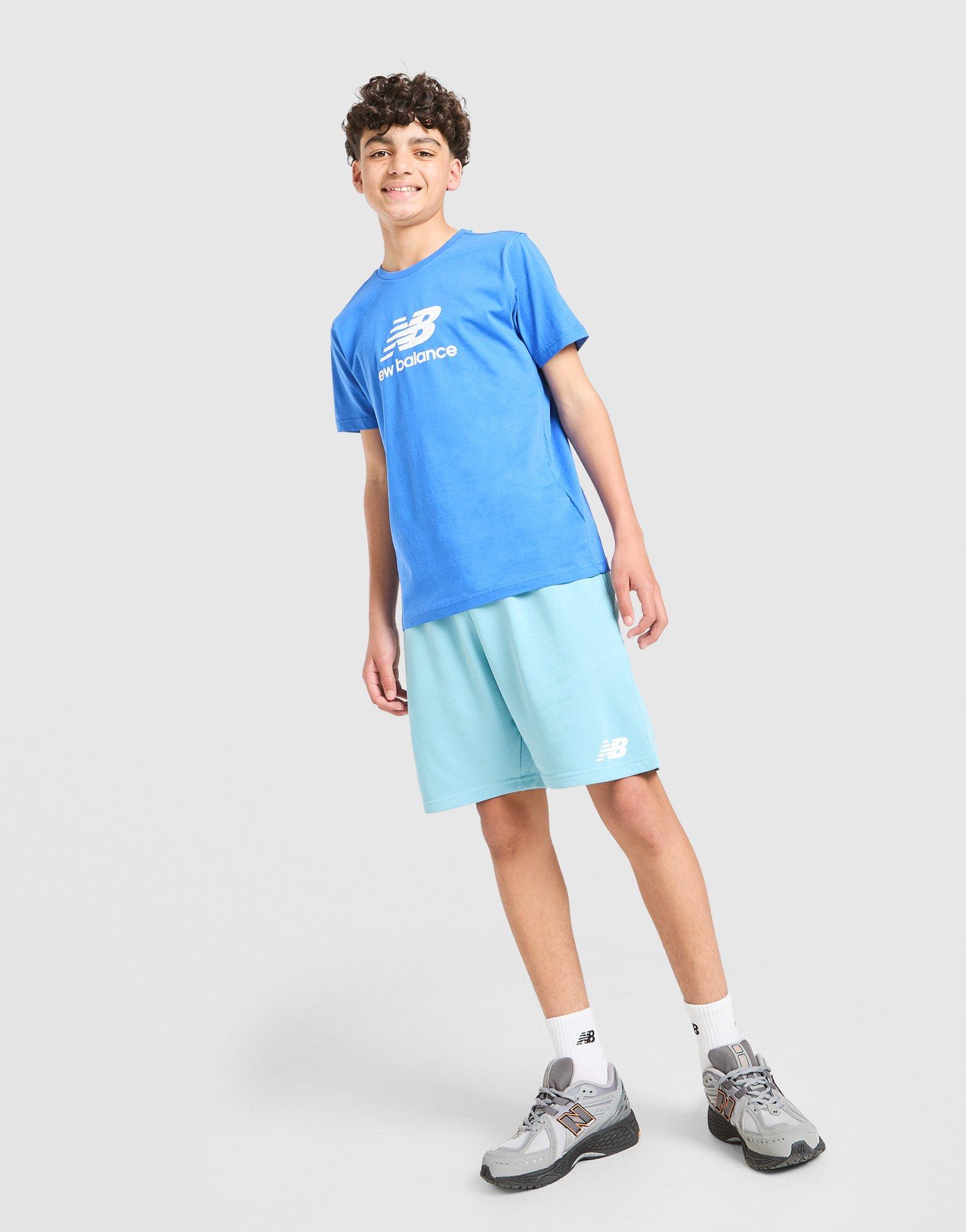 New Balance Large Logo T-Shirt/Shorts Set Junior