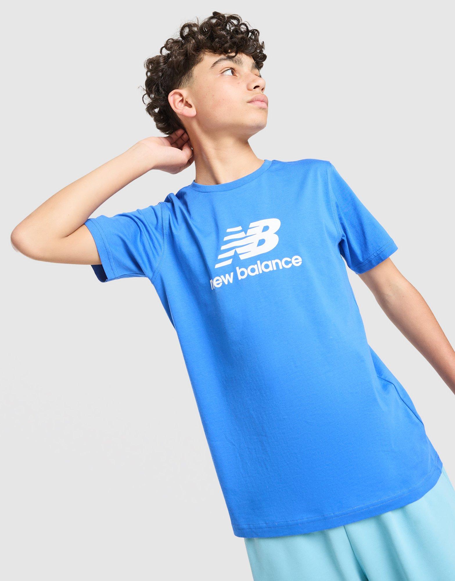 New Balance Large Logo T-Shirt/Shorts Set Junior