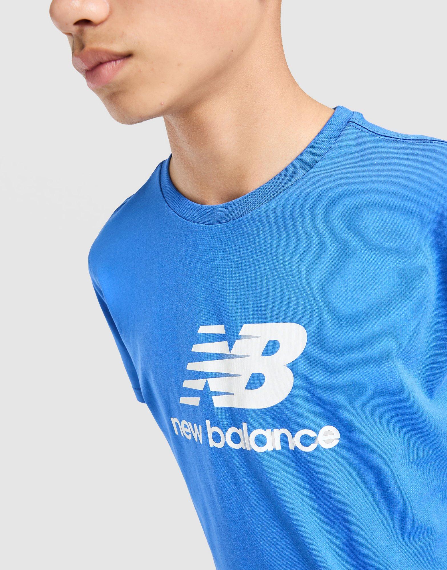 New Balance Large Logo T-Shirt/Shorts Set Junior