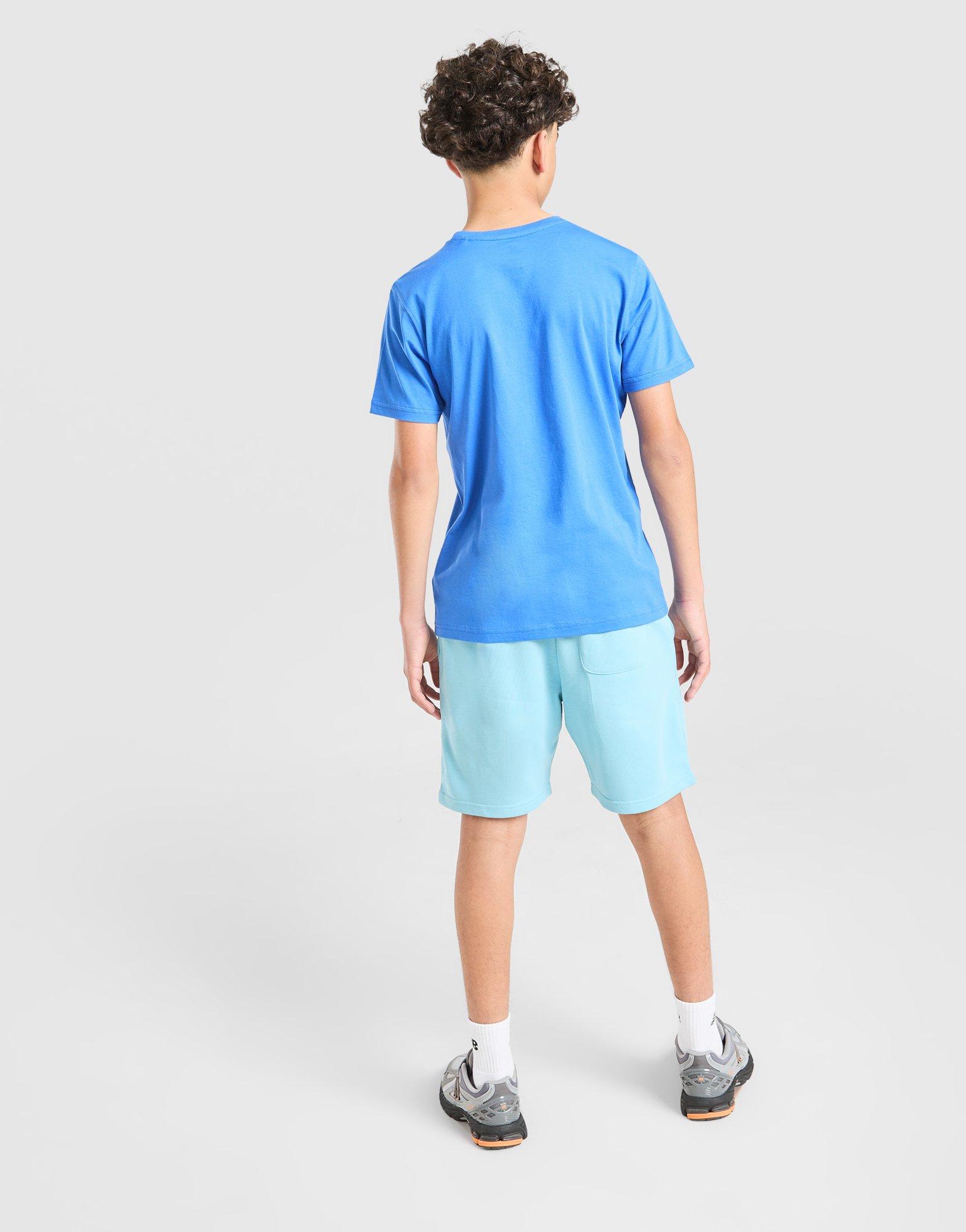 New Balance Large Logo T-Shirt/Shorts Set Junior