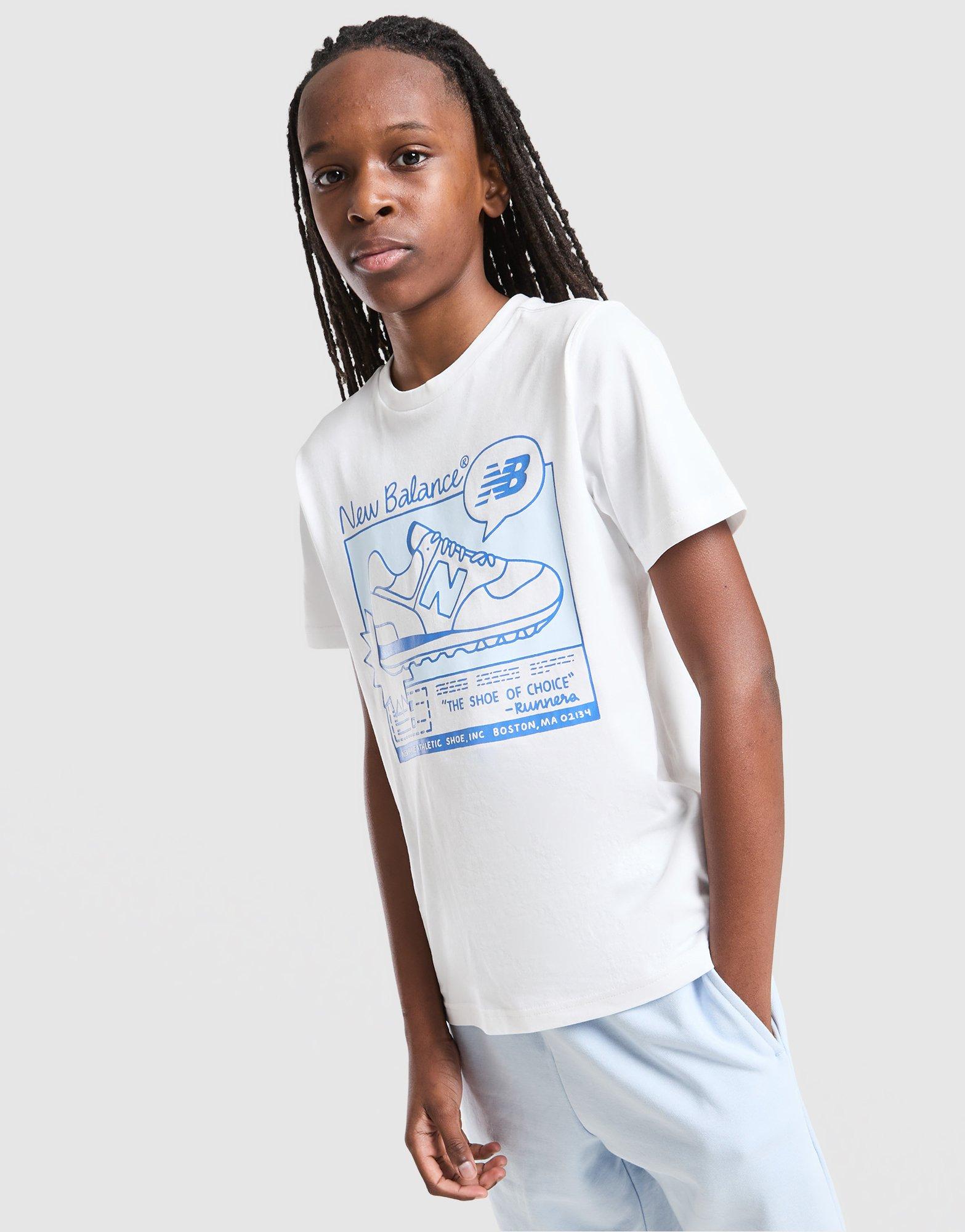 New Balance Graphic T-Shirt/Shorts Set Junior