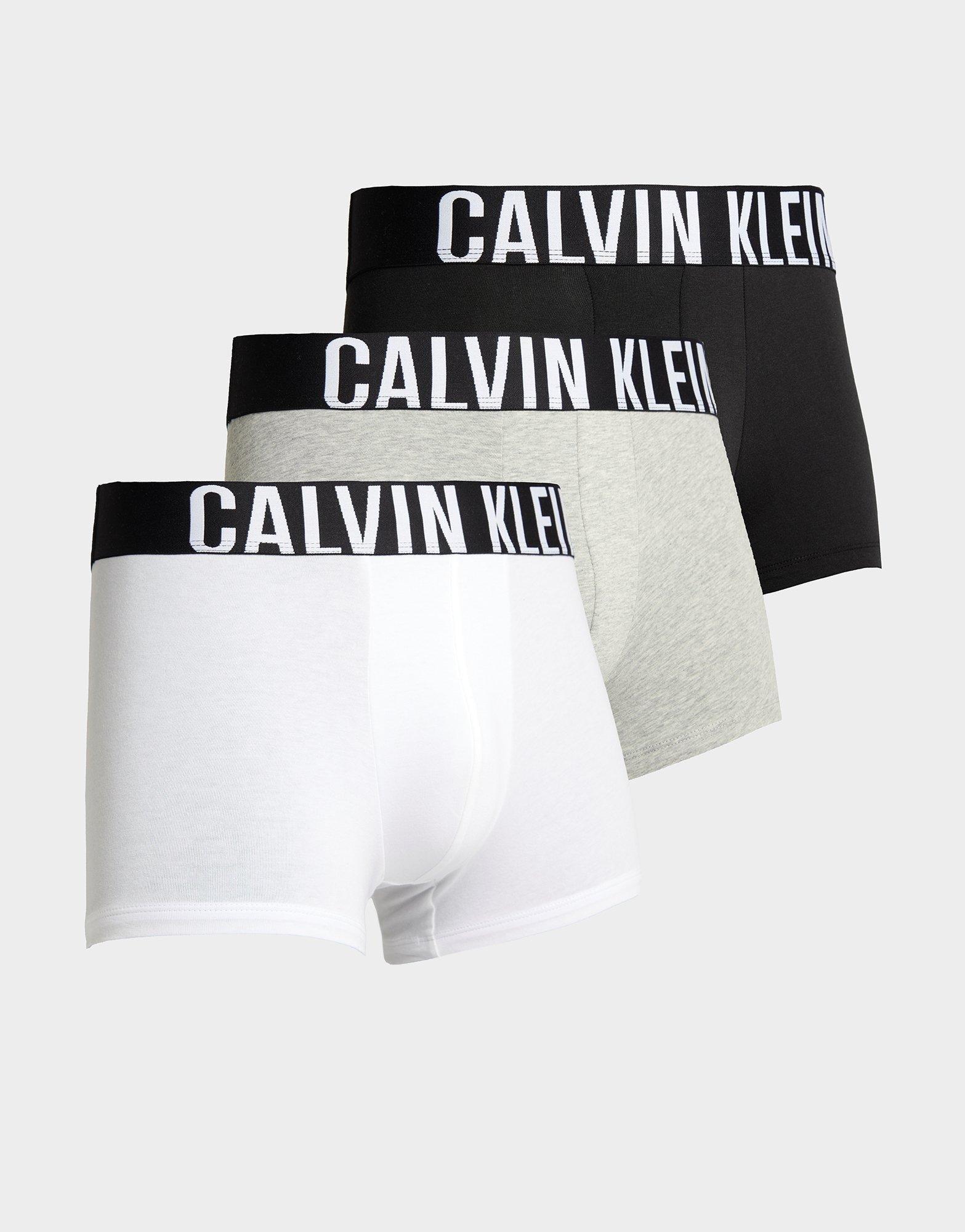 Calvin Klein Underwear Set 3 Trunks Intense Power Cotone