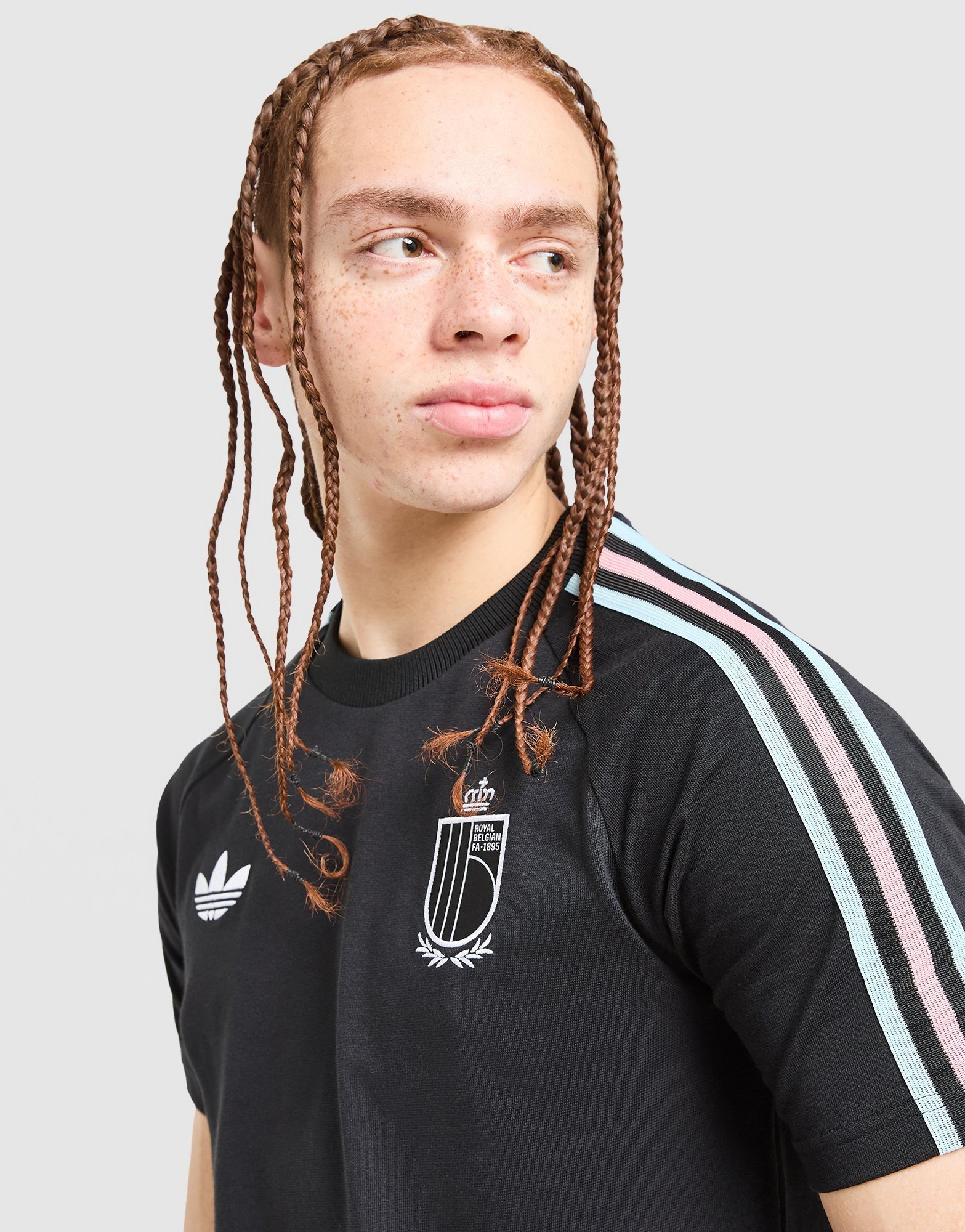 Black adidas Originals Belgium OG T-Shirt - JD Sports Global