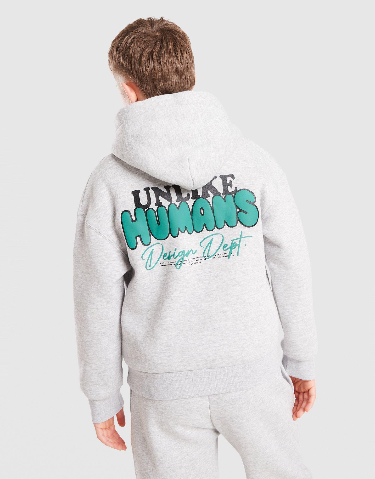 Unlike Humans Design Dept Overhead Hoodie Junior