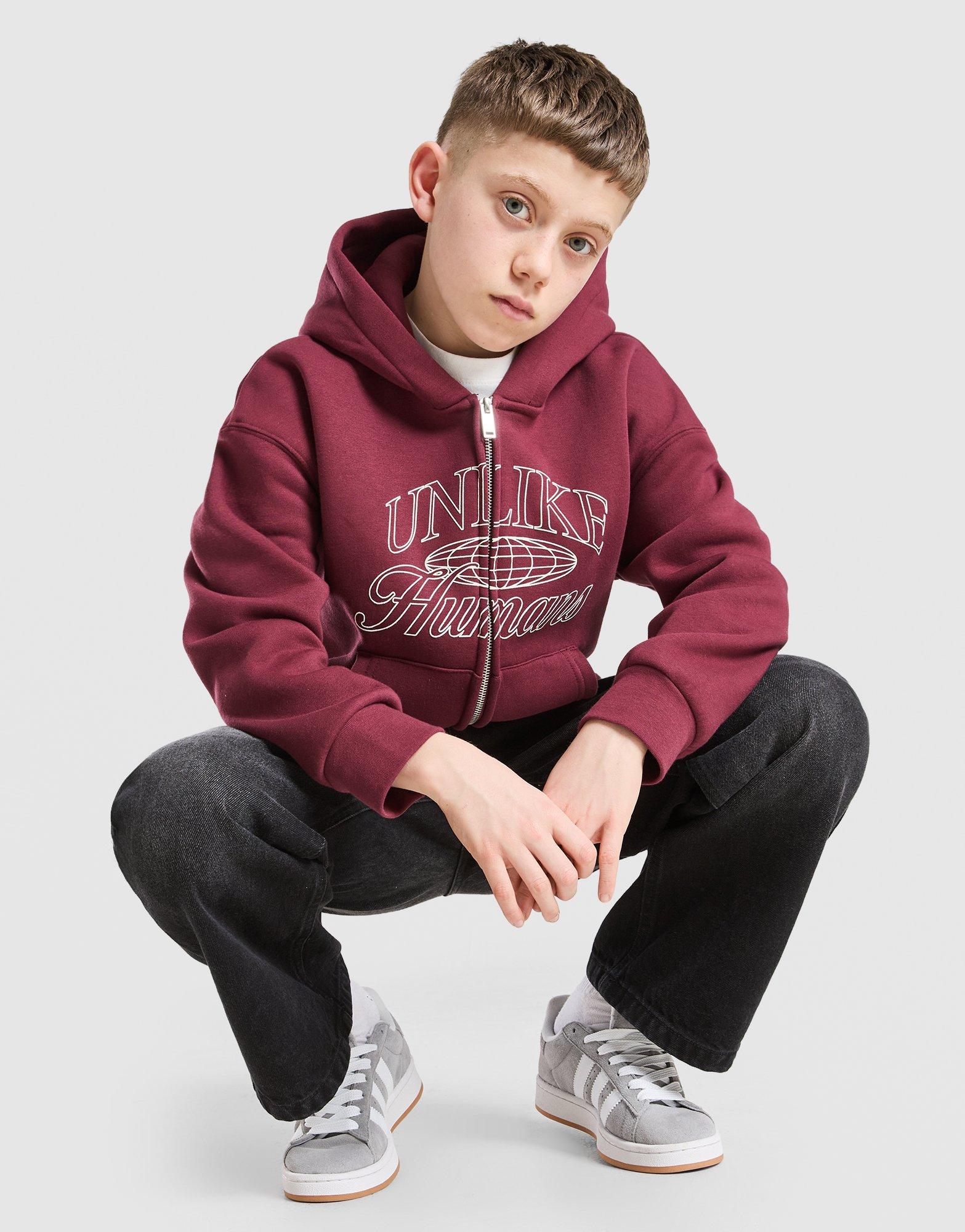 Unlike Humans International Full Zip Hoodie Junior