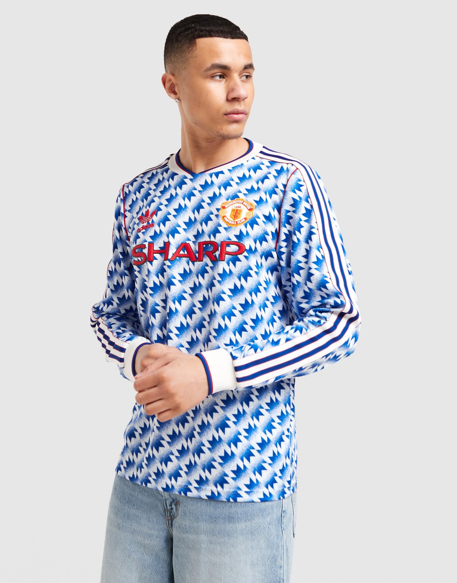 Multicolor adidas Originals Manchester United FC '90-92 Long