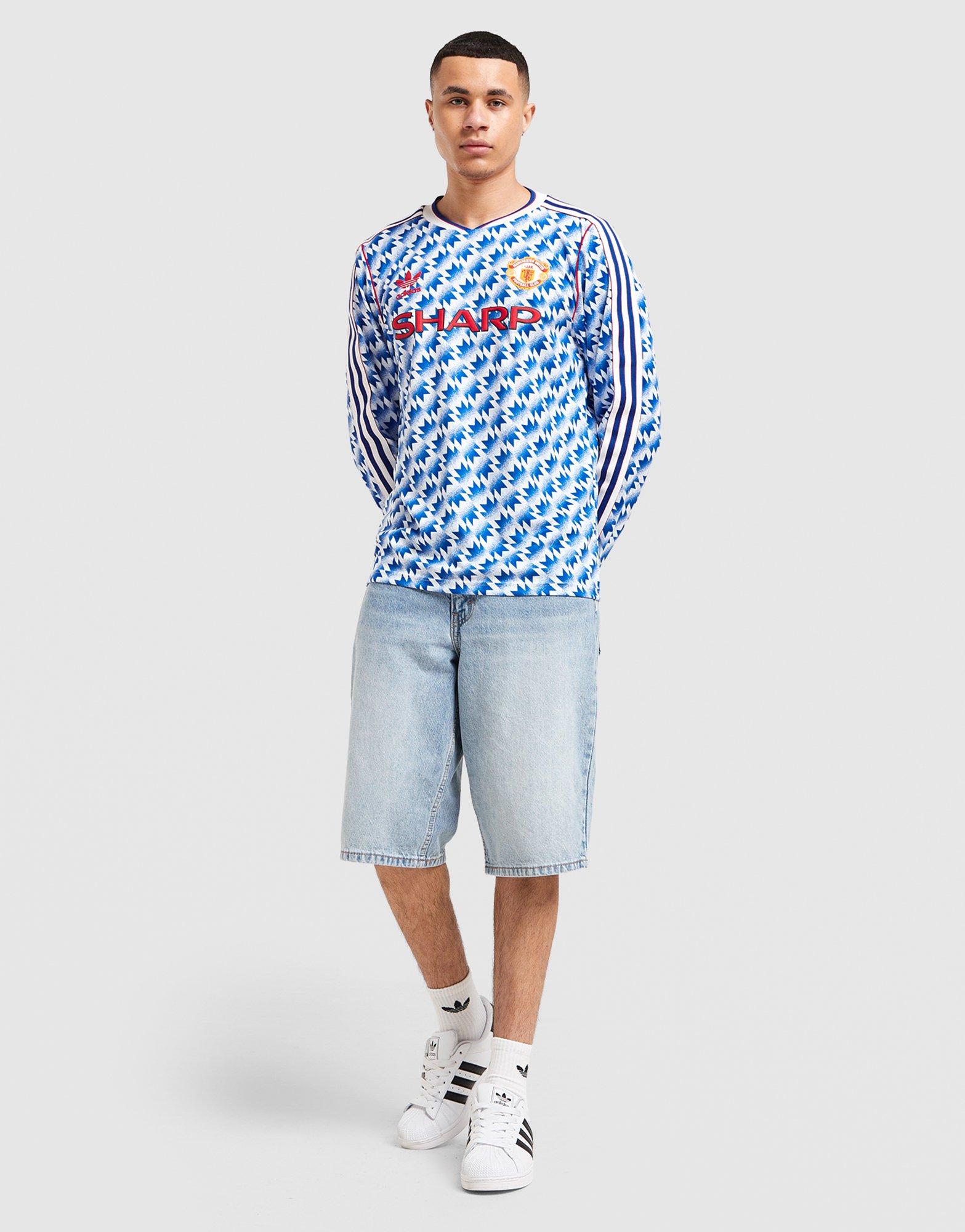 adidas Originals Manchester United FC '90-92 Long Sleeve Away Shirt