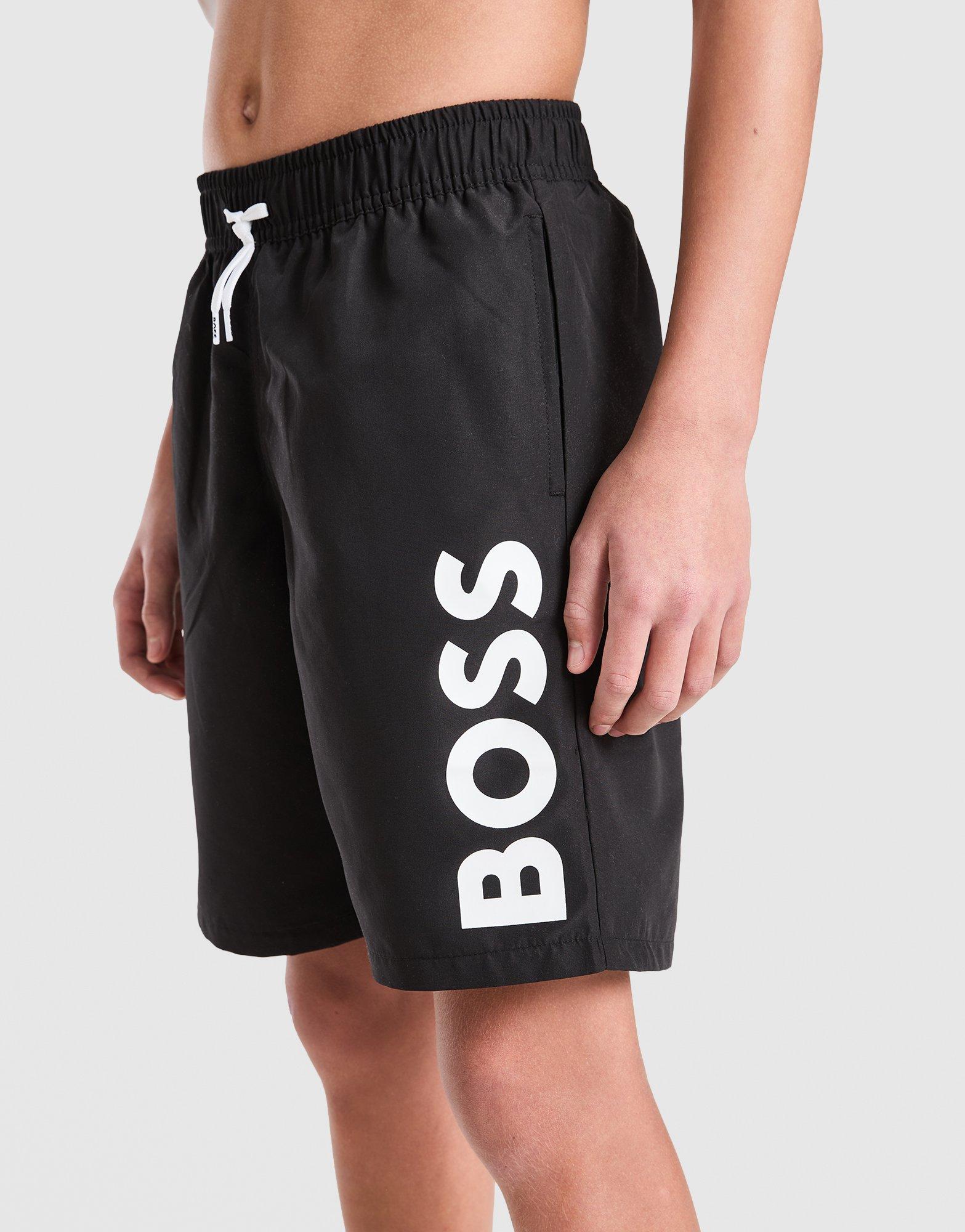 BOSS Large Logo Swim Shorts Junior