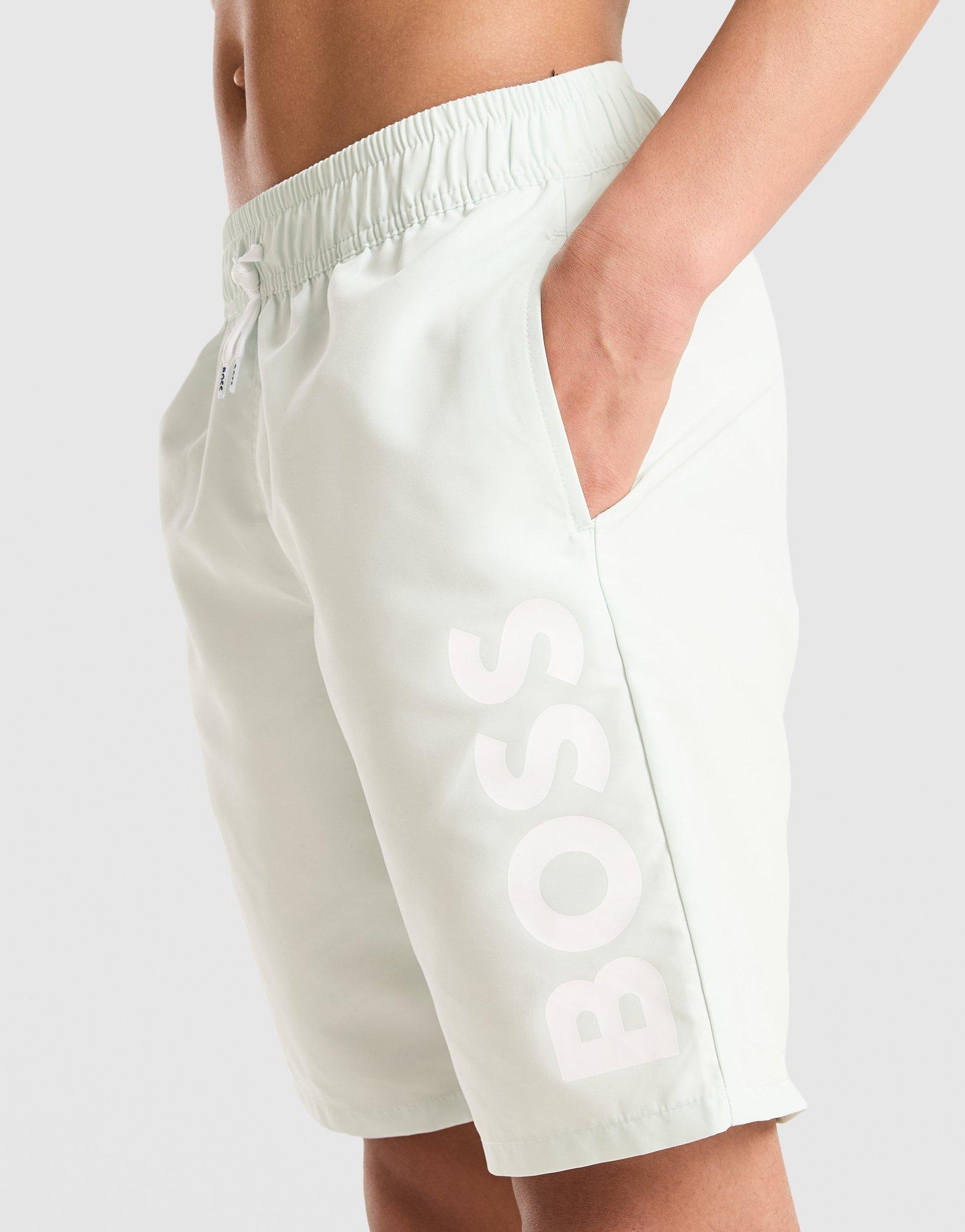 BOSS Large Logo Swim Shorts Junior