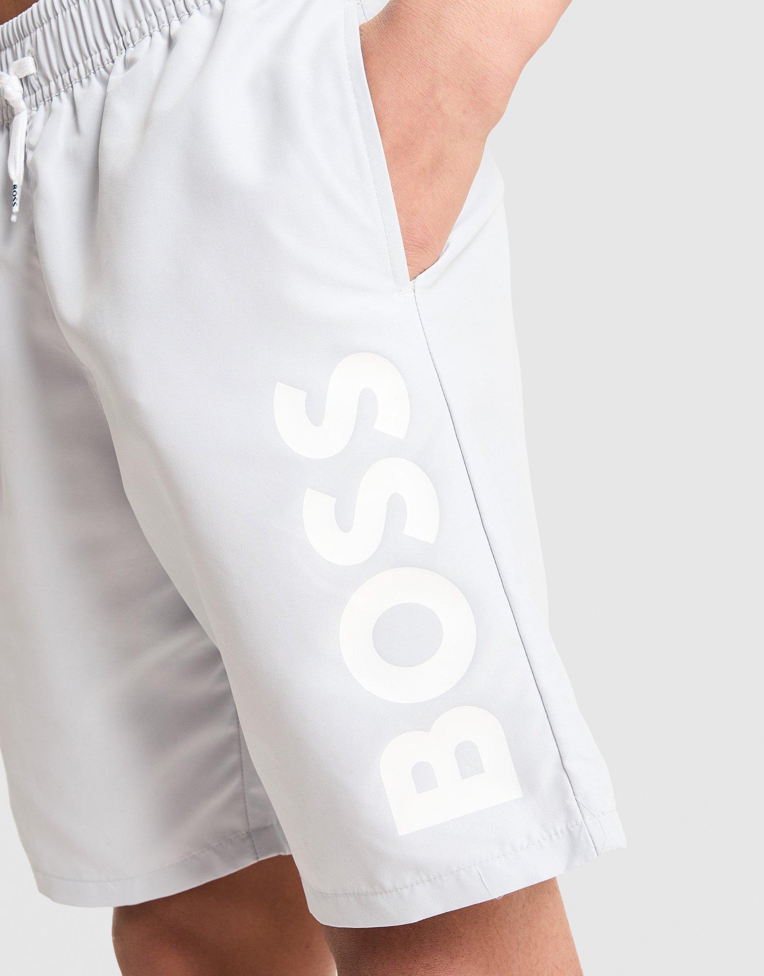 BOSS Large Logo Swim Shorts Junior