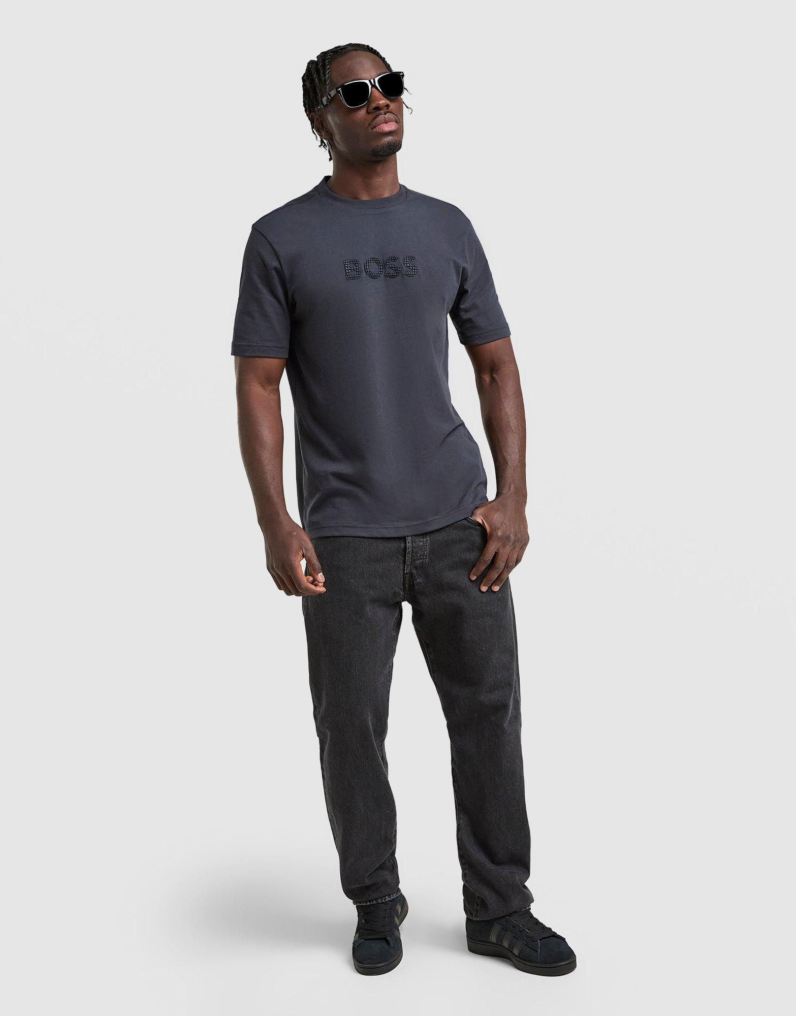BOSS Grid Logo T-Shirt