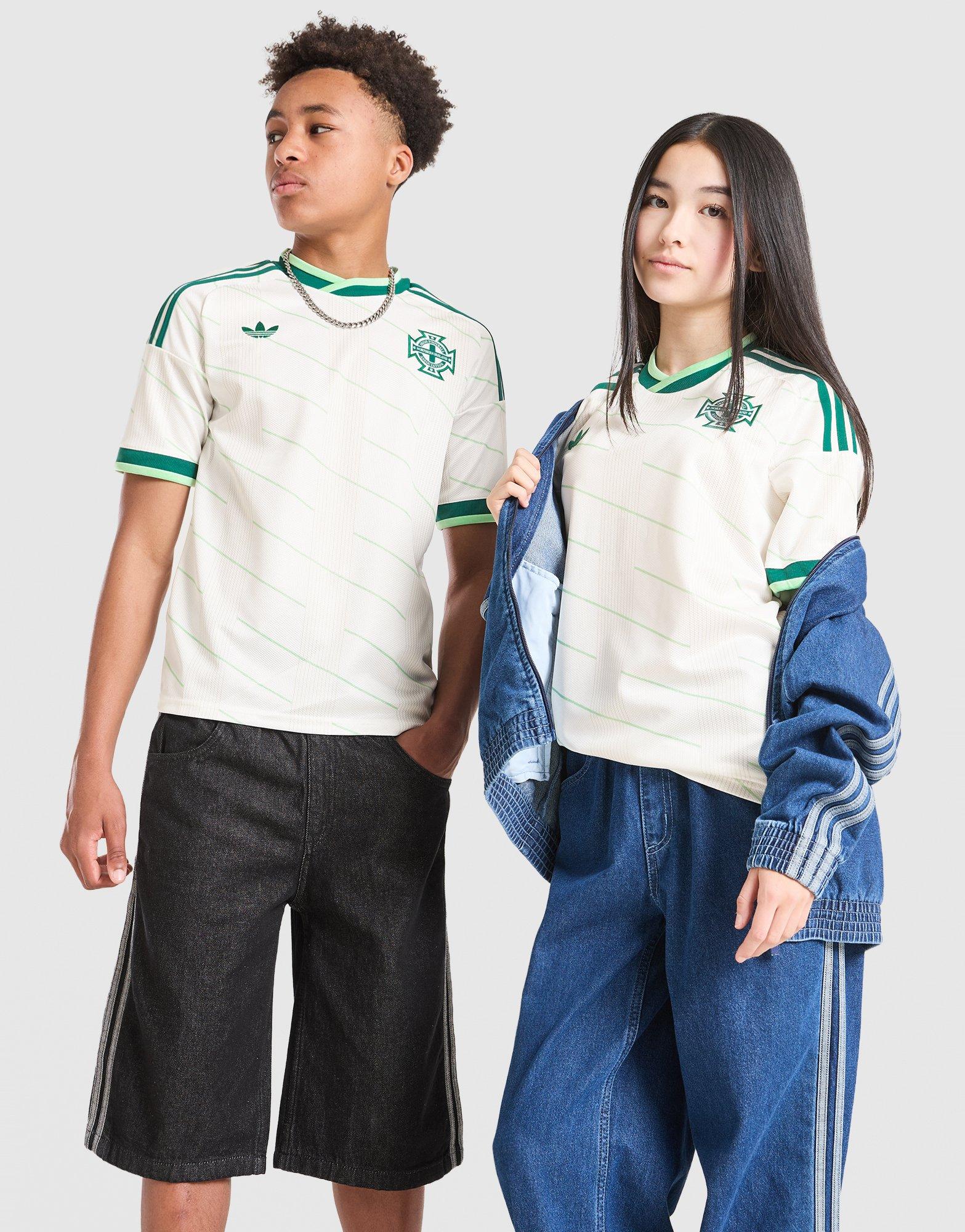 adidas Originals Seconda Maglia Irlanda del Nord 2026 Junior
