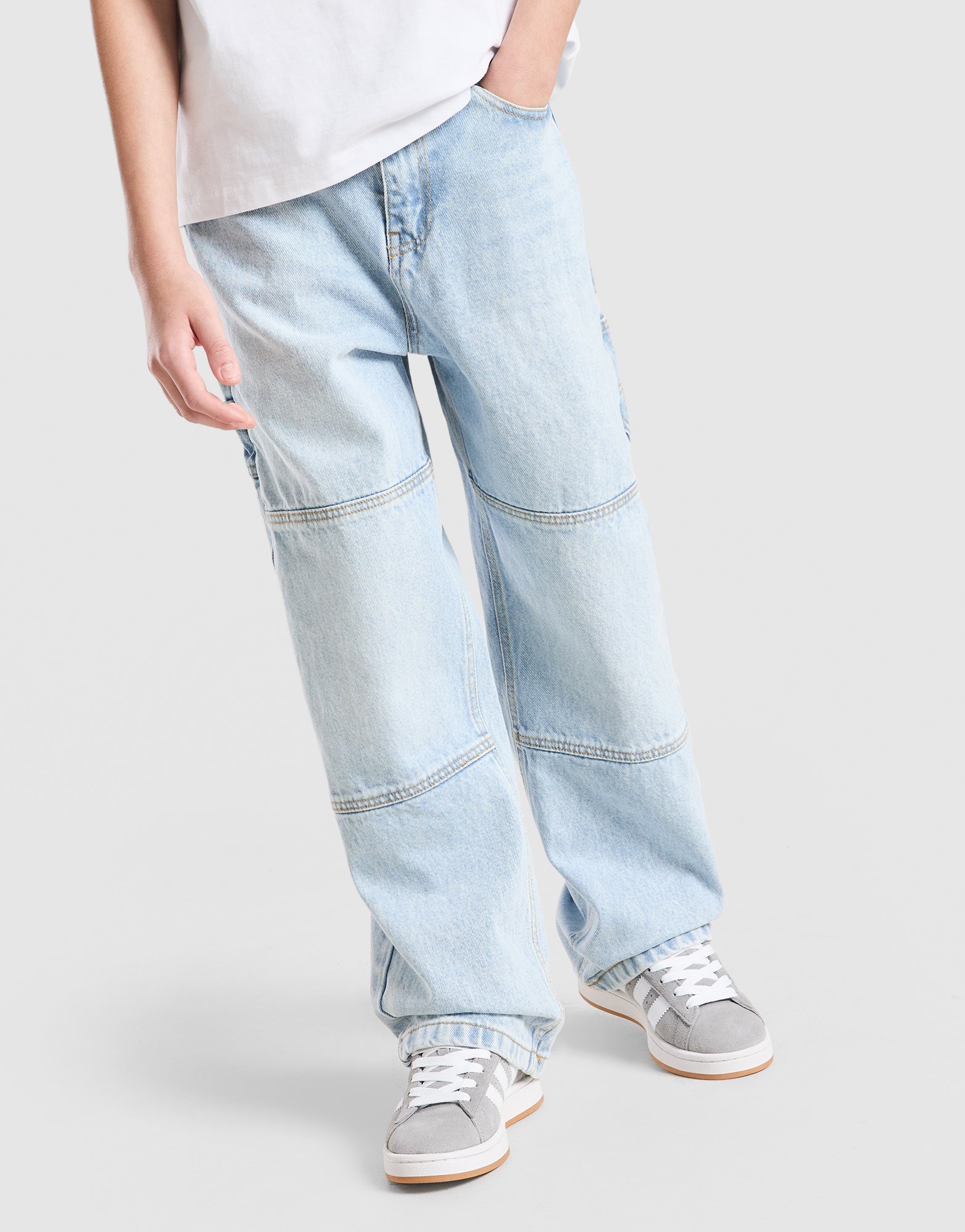 Blue Unlike Humans Rever Jeans Junior - JD Sports Global