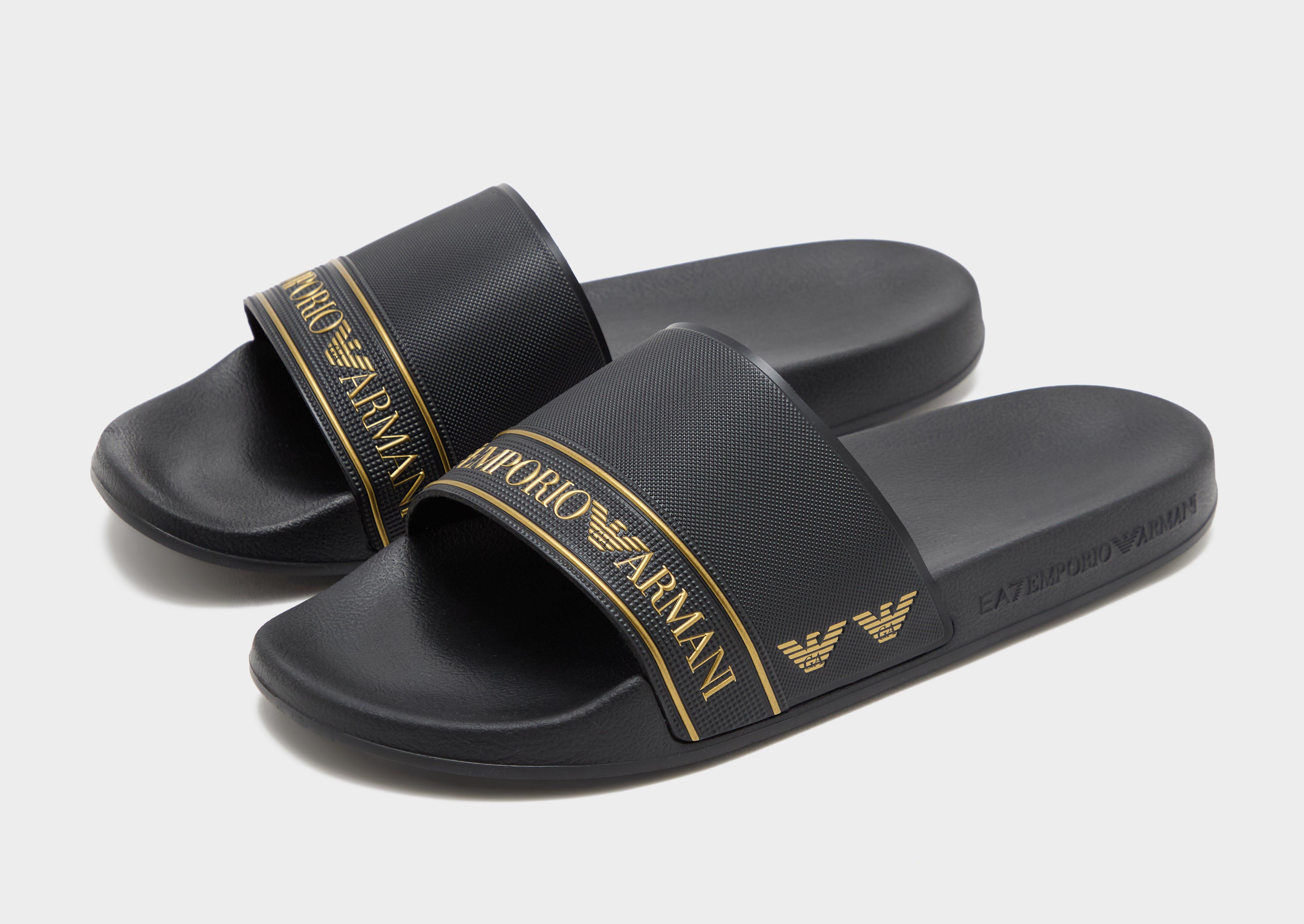 EA7 Emporio Armani Tape Slides