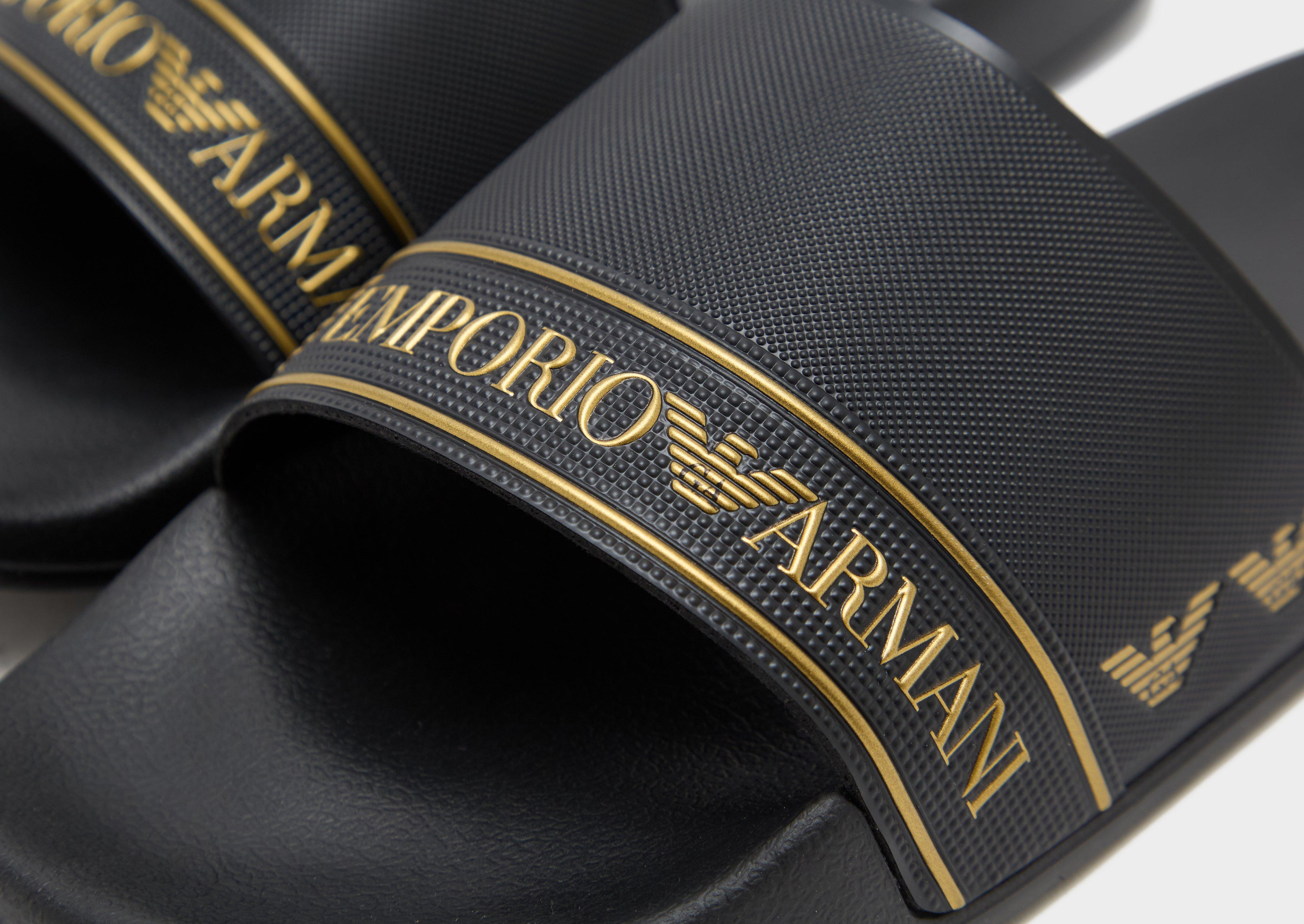 EA7 Emporio Armani Tape Slides
