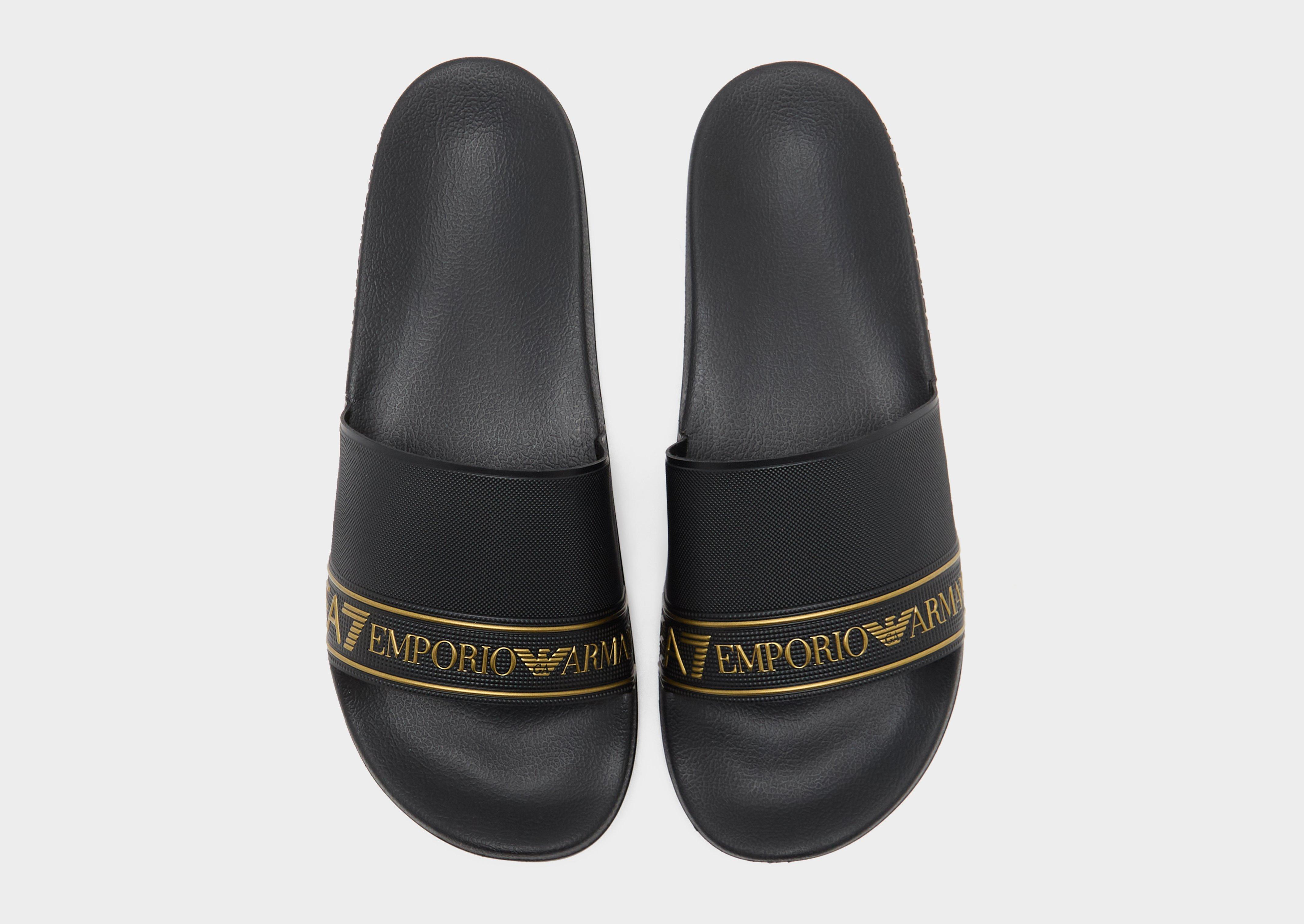 EA7 Emporio Armani Tape Slides