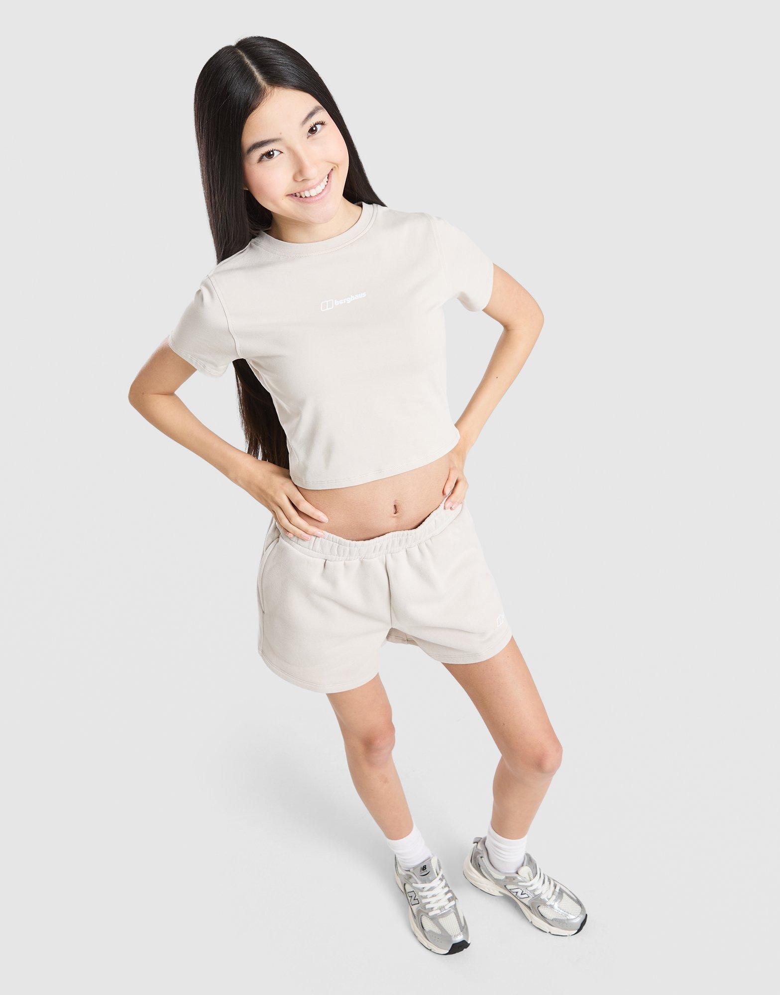 Berghaus Girls' Logo T-Shirt/Shorts Set Junior