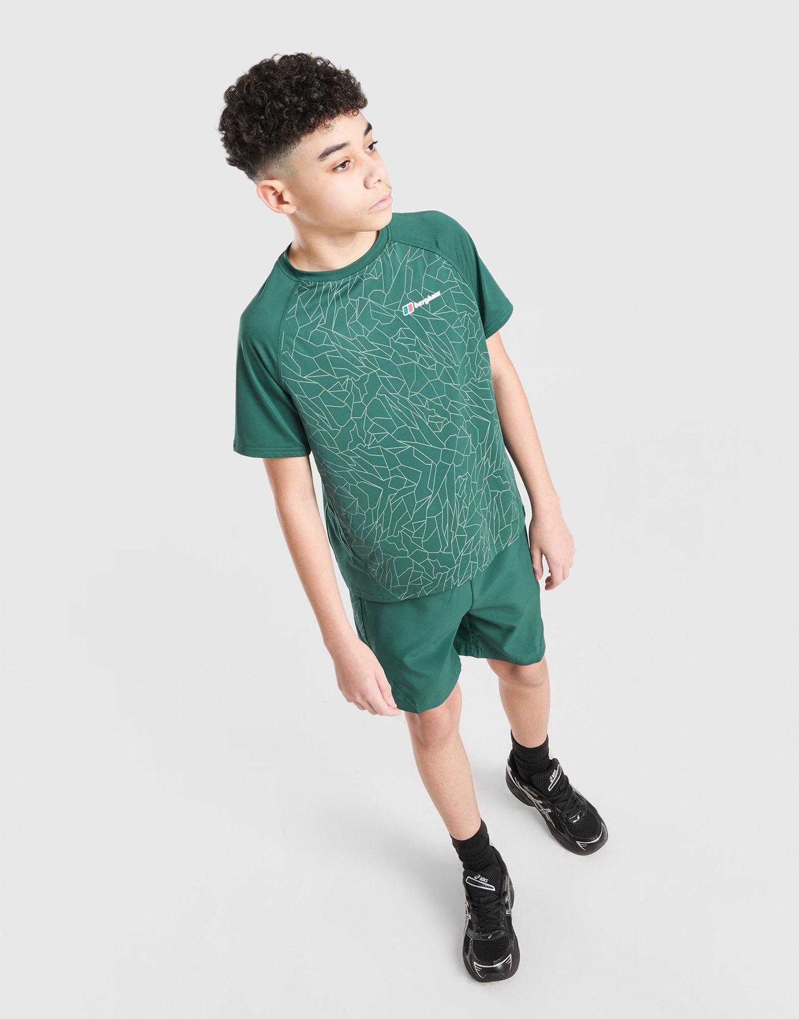 Berghaus All Over Print Grid V2 T-Shirt Junior