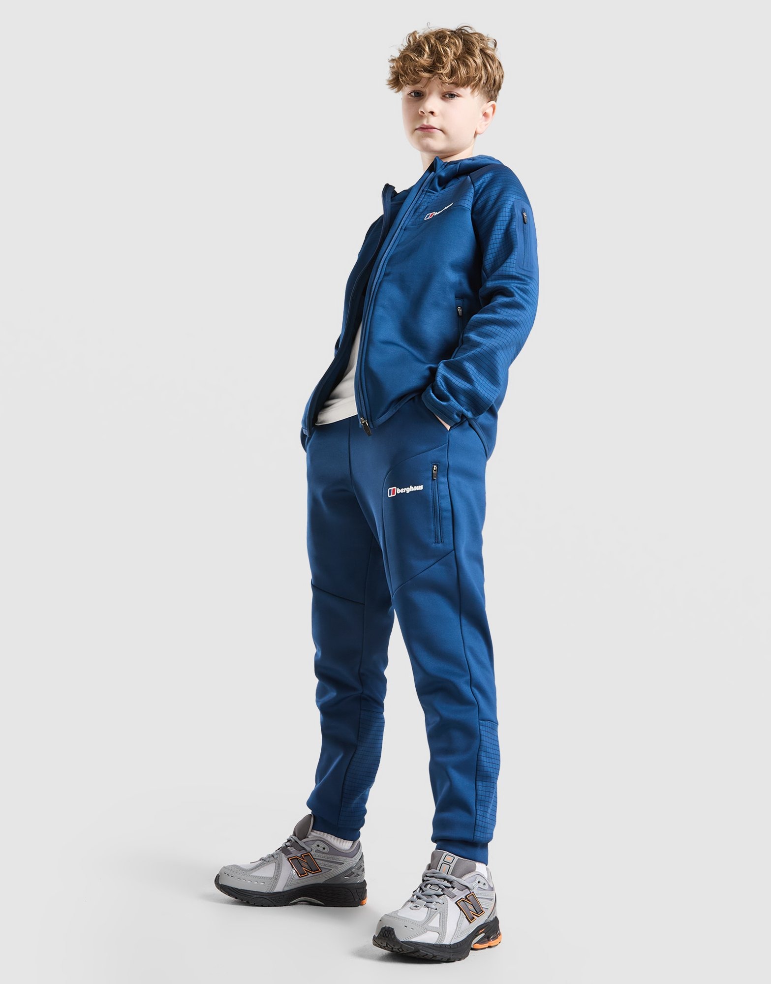 Sininen Berghaus Grid Track Pants v2 Junior - JD Sports Finland