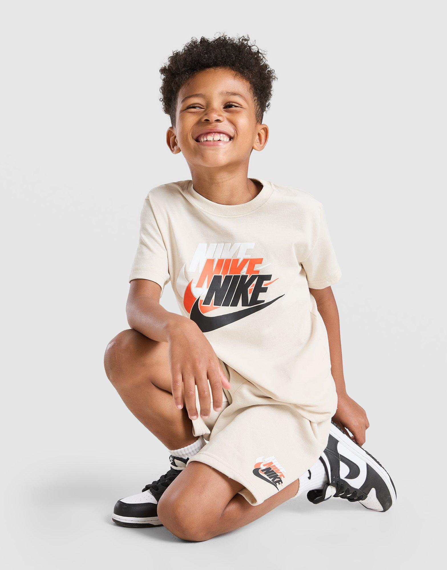 Nike Repeat Logo T-Shirt/Shorts Set Children