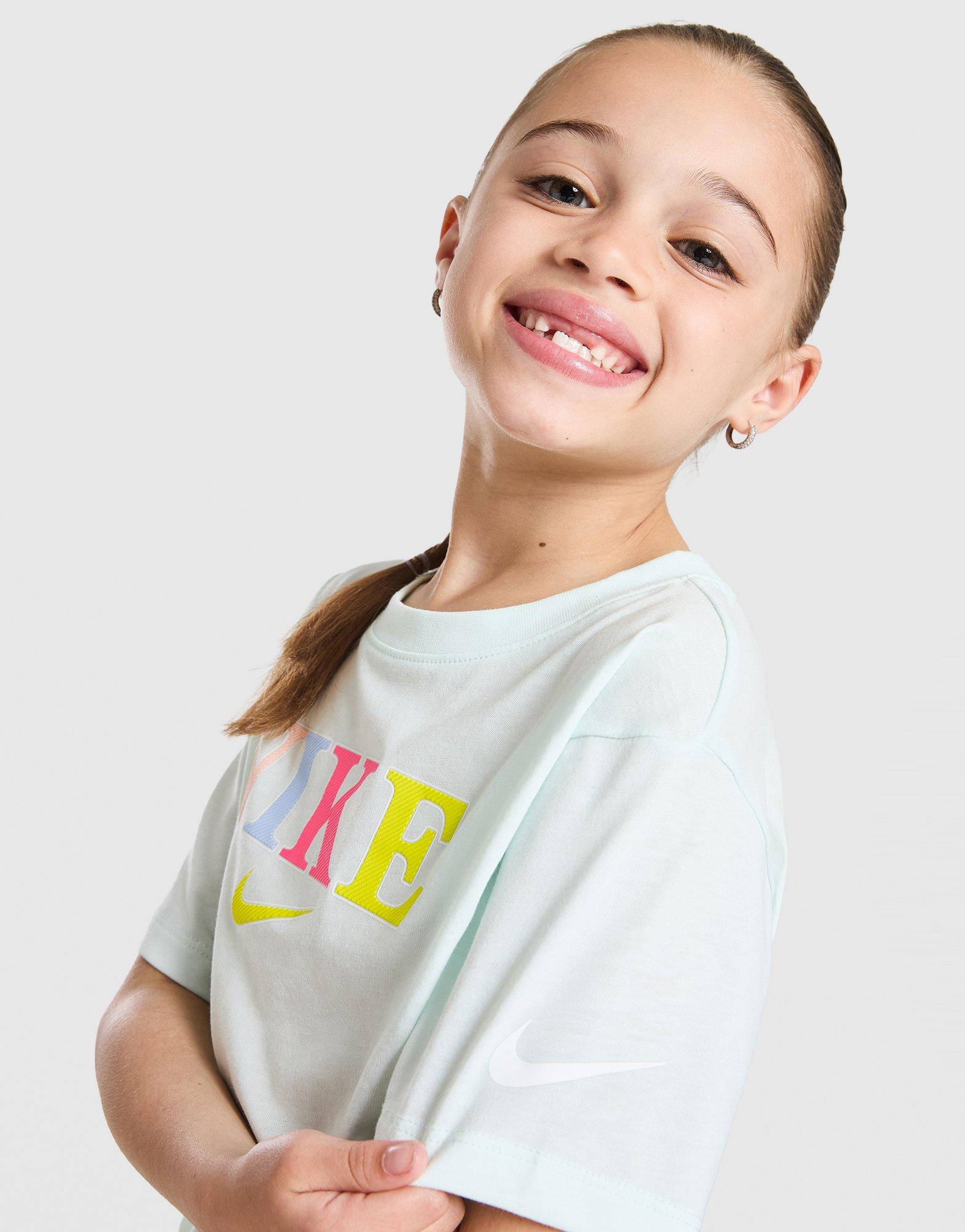 Nike Girls' Graphic T-Shirt/Shorts Set Children