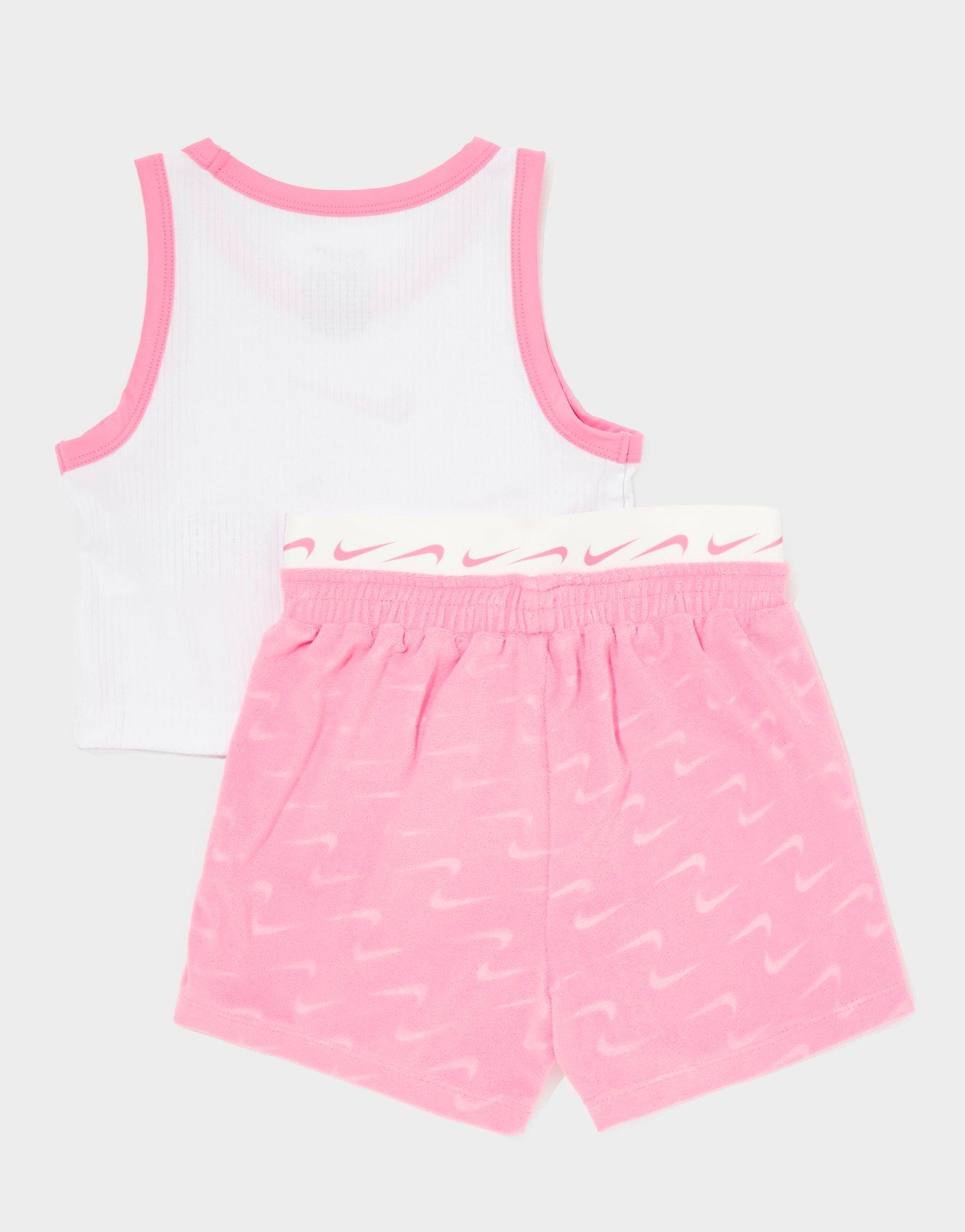 Nike Girls' Ribbed Vest/Running Shorts Set Children