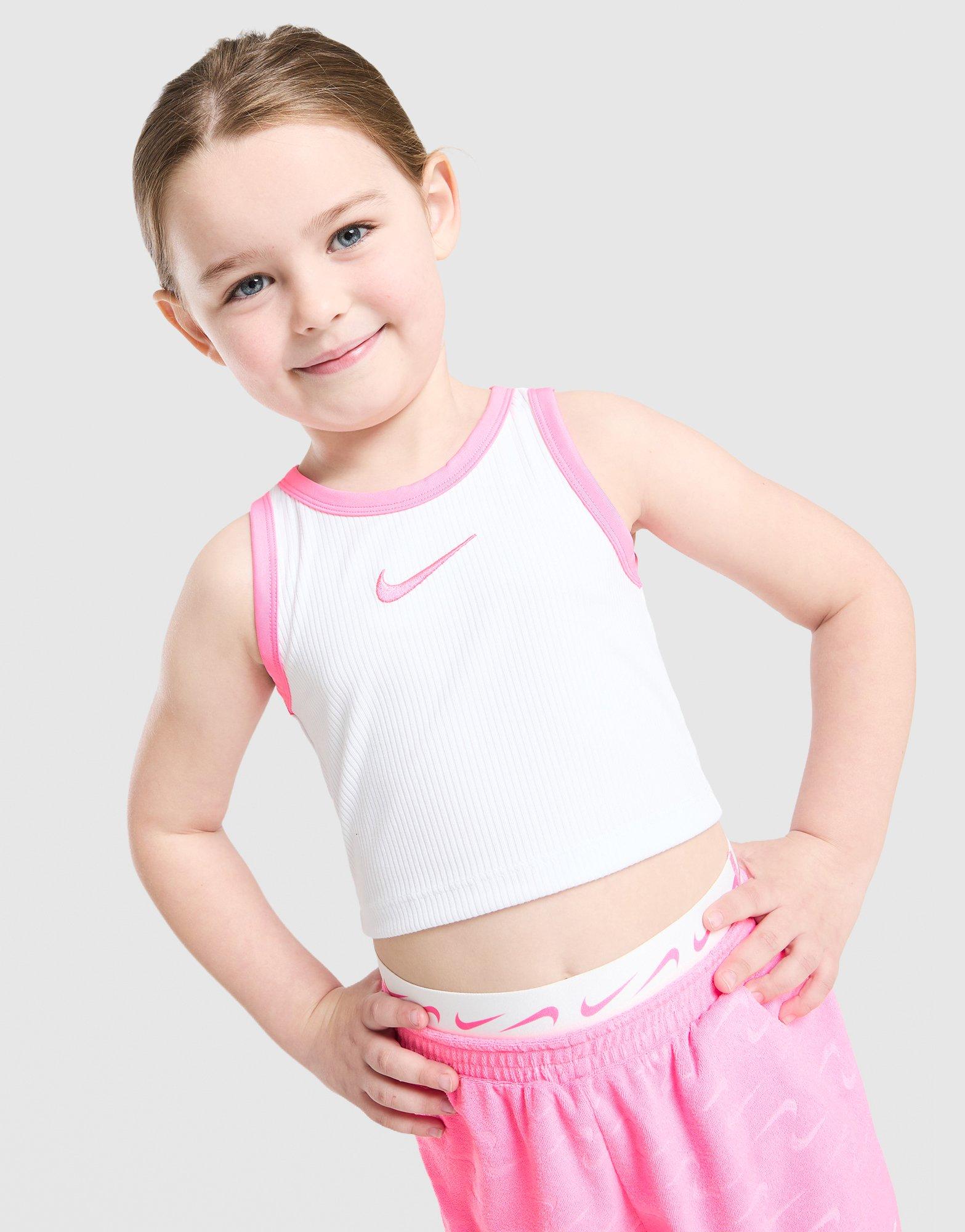 Nike Ensemble débardeur côtelé/short running Enfant Fille