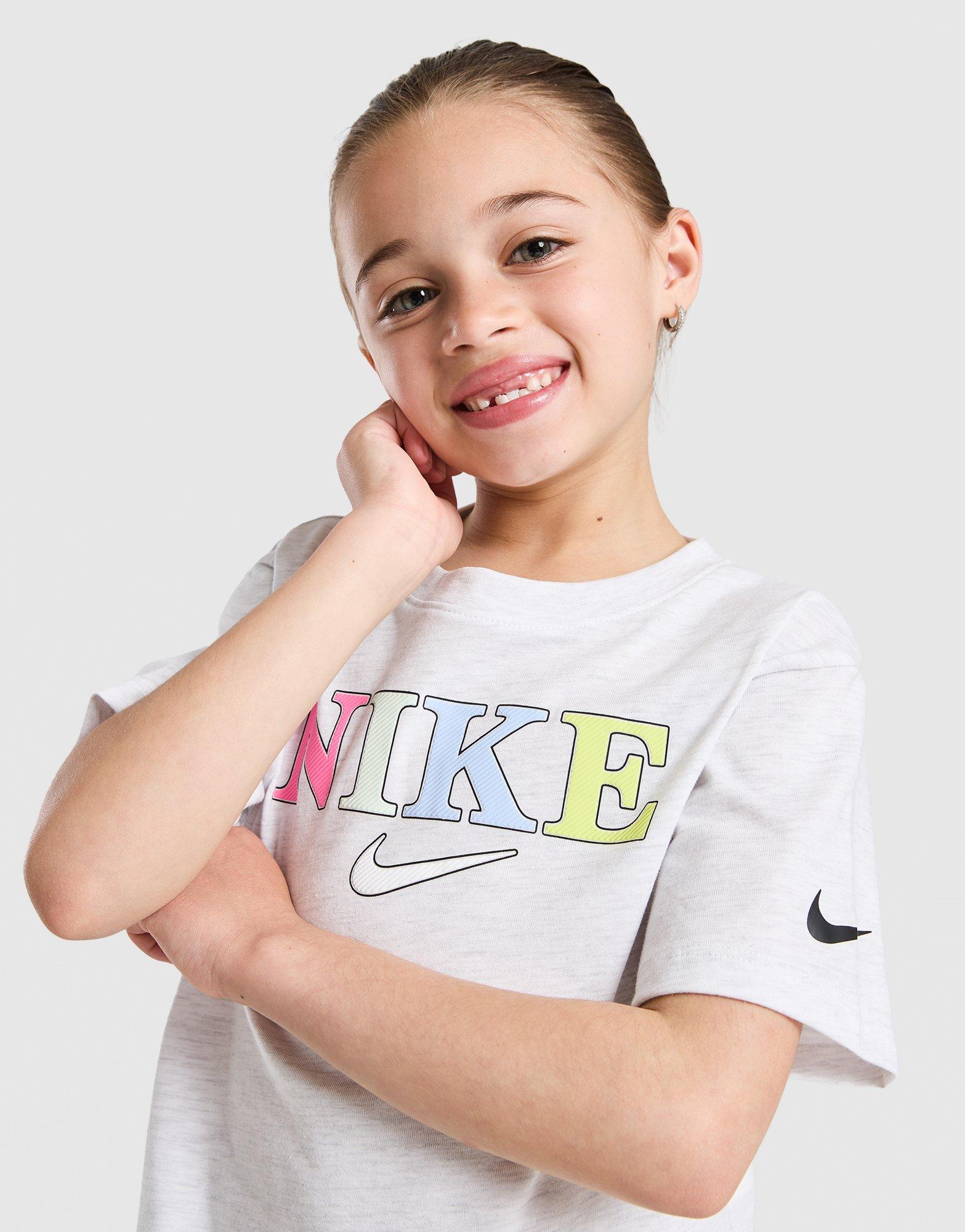 Nike Girls' Graphic T-Shirt/Shorts Set Children