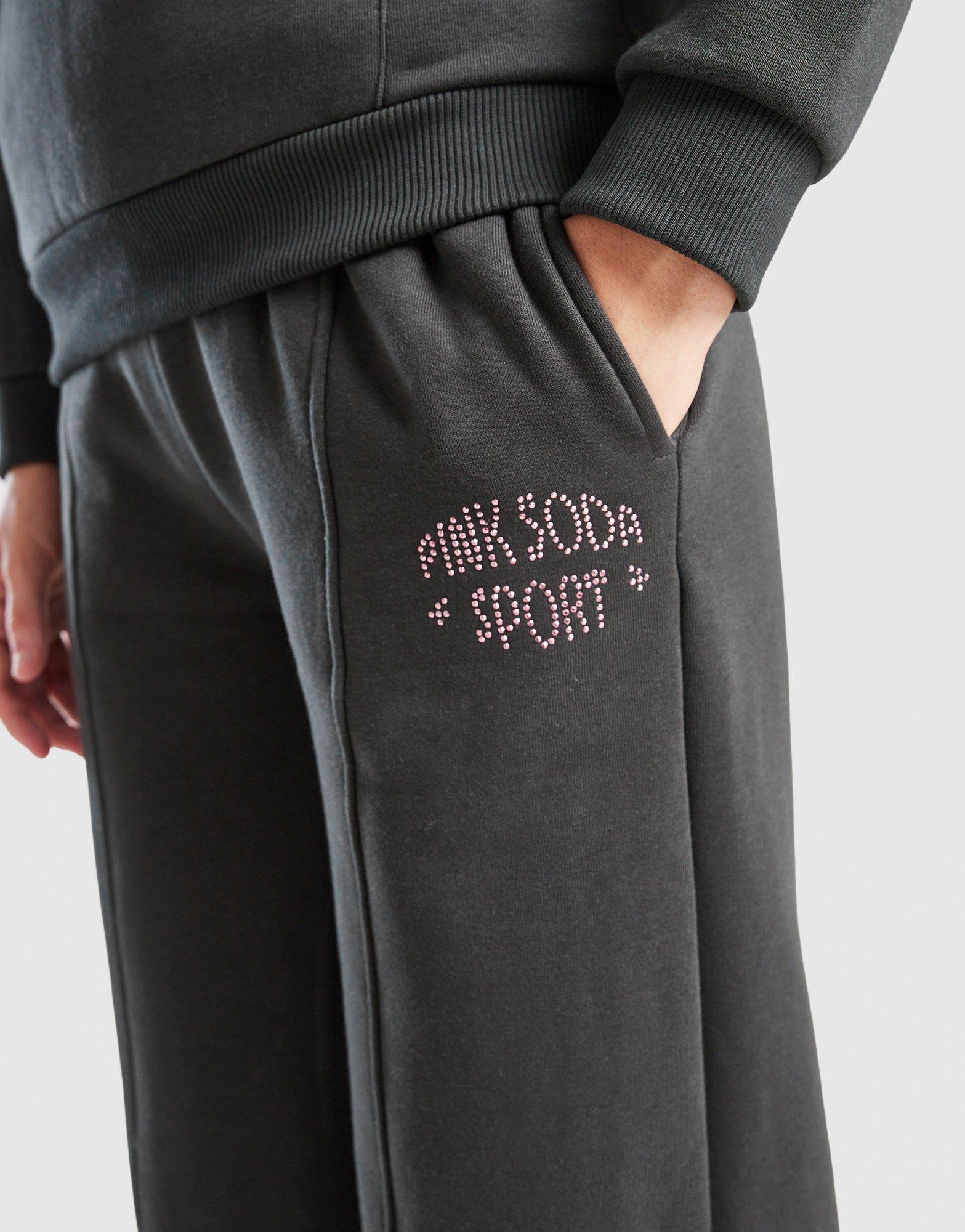 Pink Soda Sport Girls' Rhinestone Joggers Junior