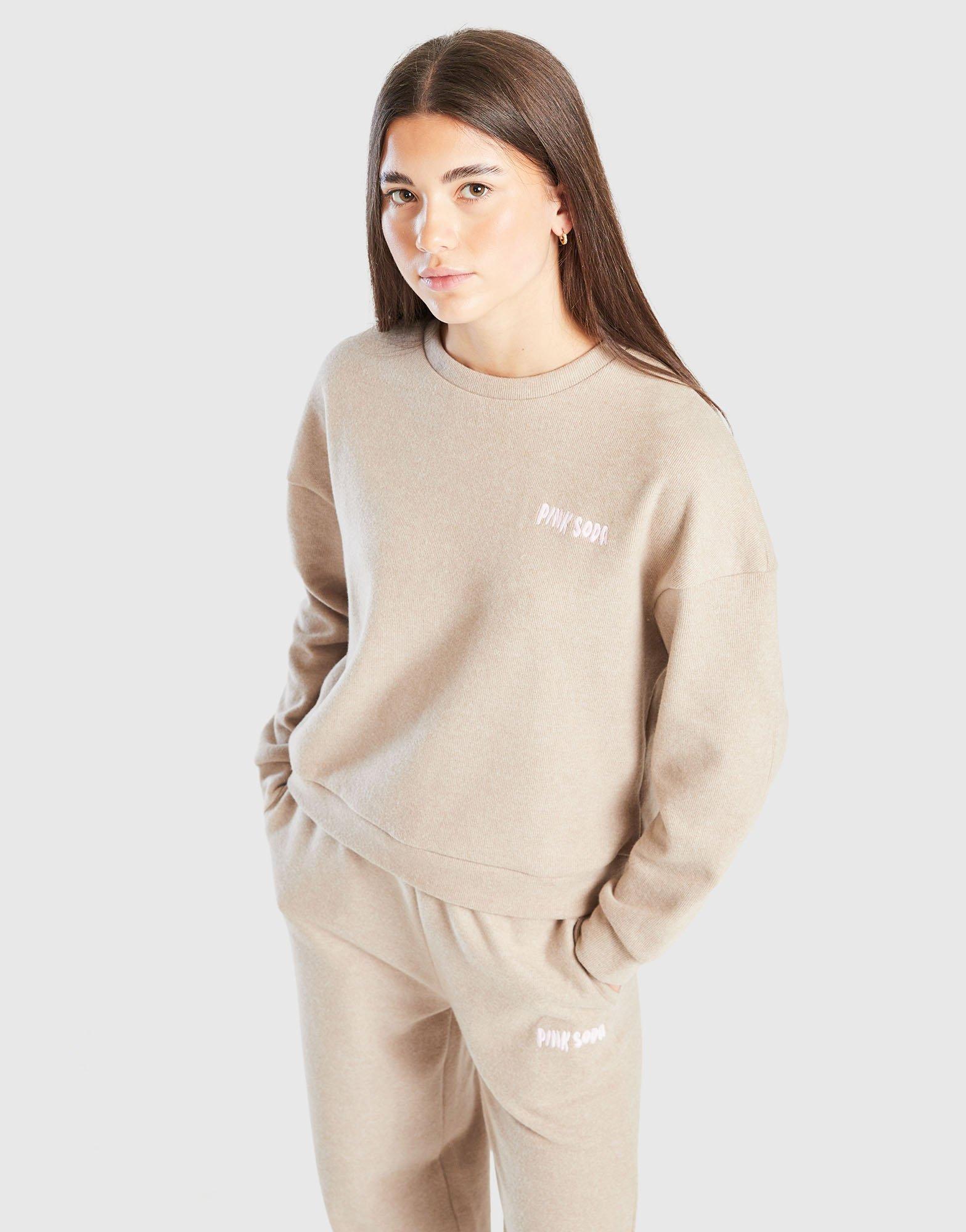 Pink Soda Sport Felpa Girocollo Ava Bambina Junior