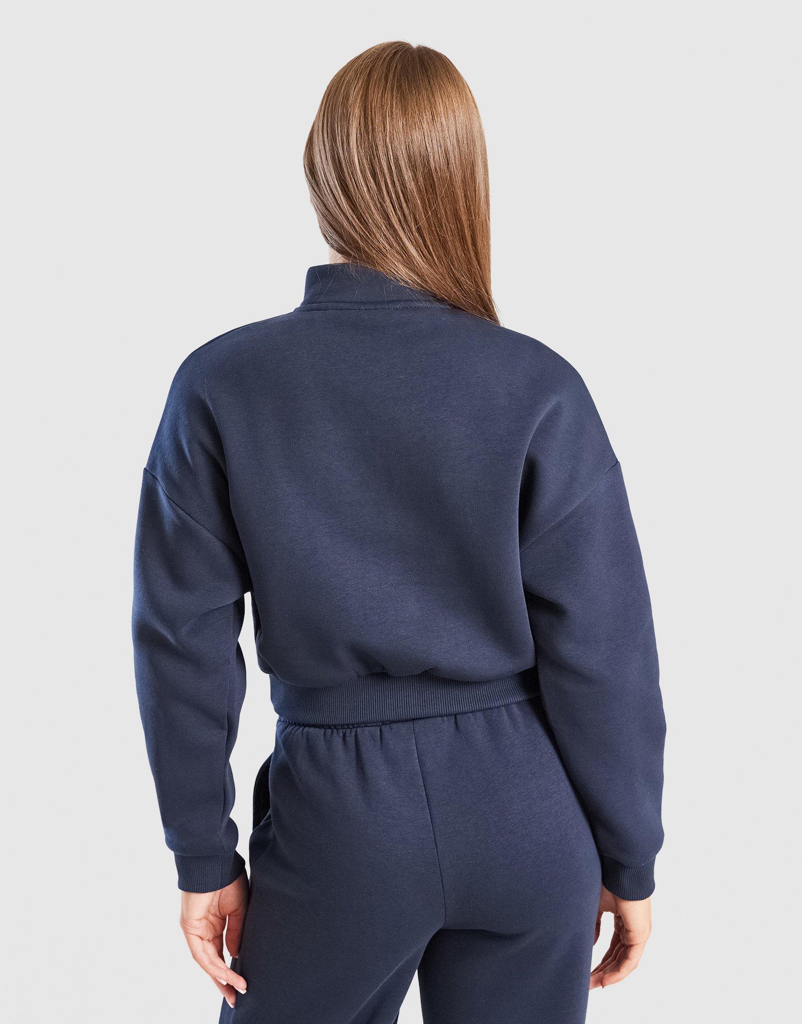 Pink Soda Sport Girls' Lila Crop 1/4 Zip Top Junior