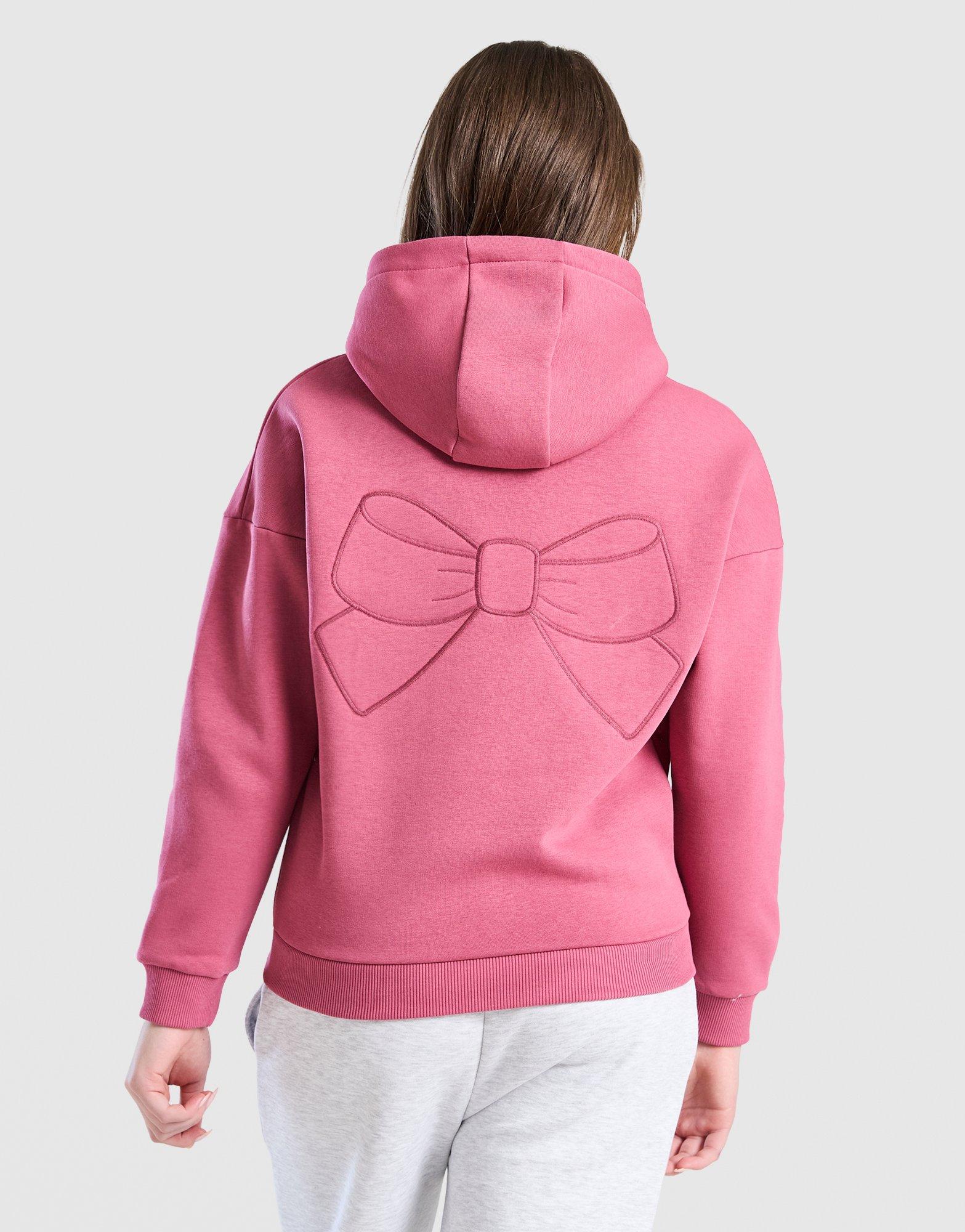 Pink Soda Sport Girls' Applique Bow Hoodie Junior