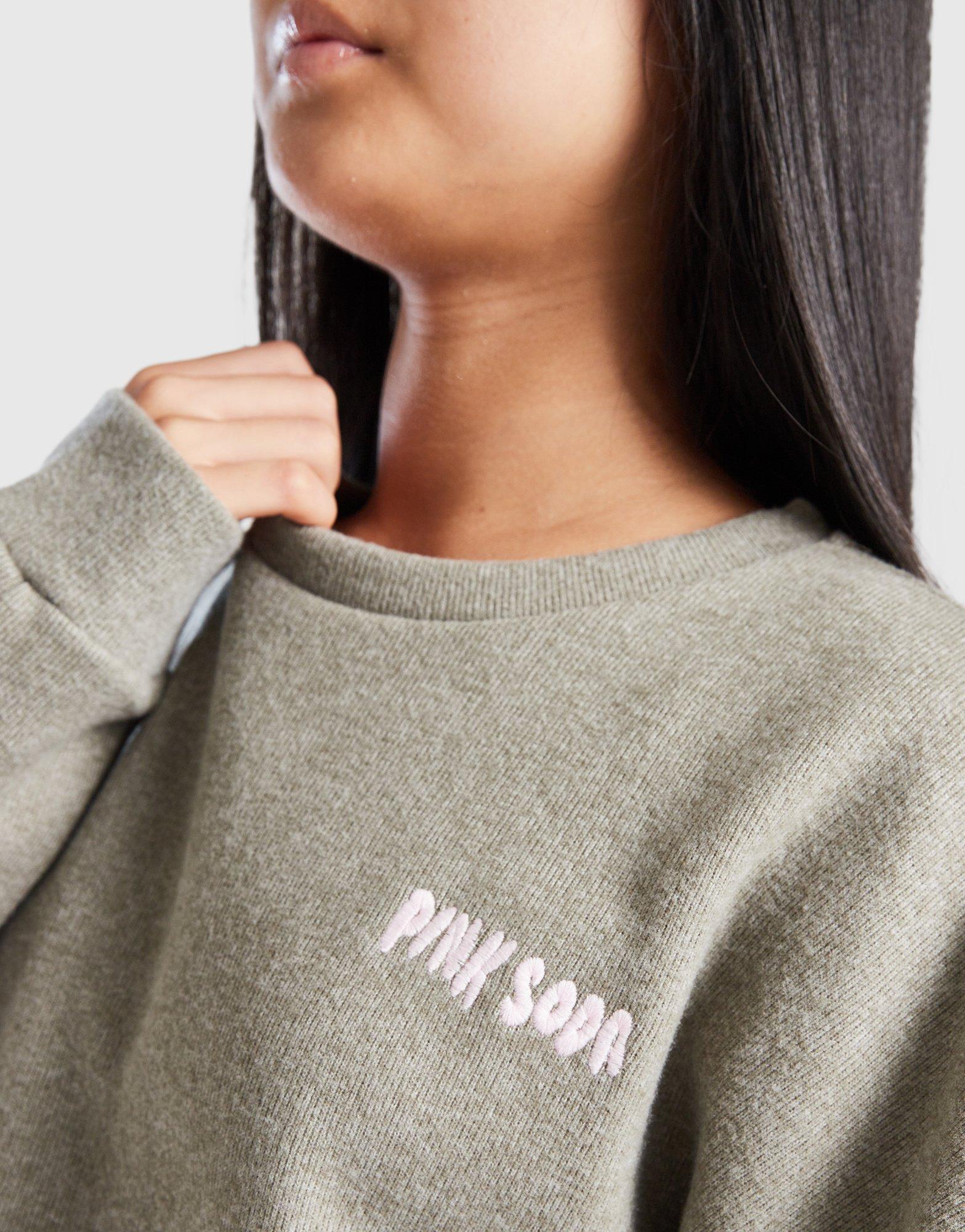 Pink Soda Sport Sudadera Crew Ava Girls' Júnior