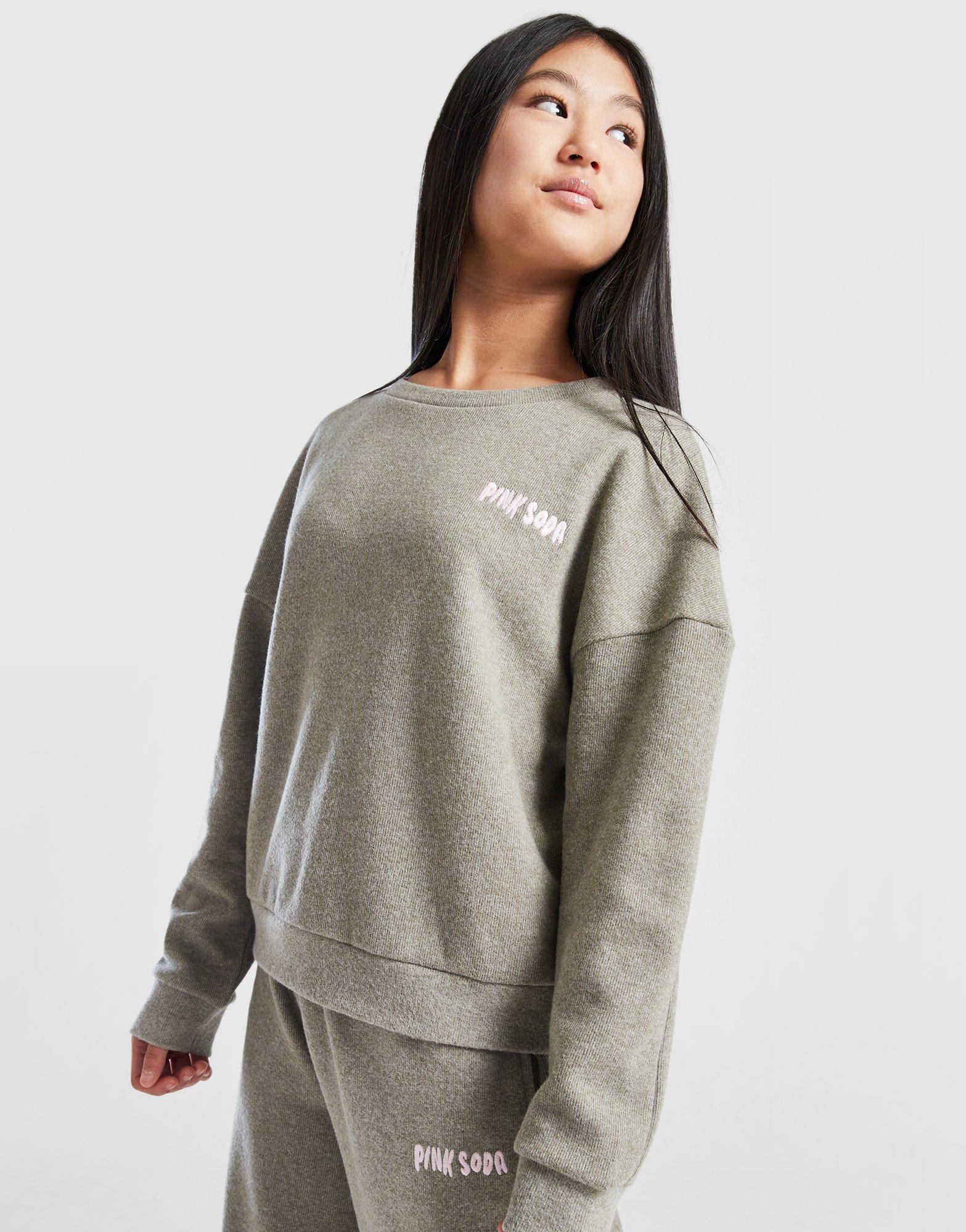 Pink Soda Sport Felpa Girocollo Ava Bambina Junior